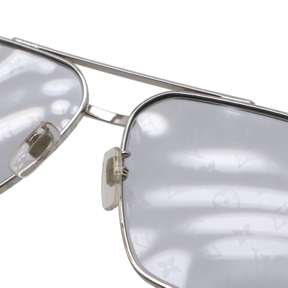 Louis Vuitton Louis Vuitton Louis Vuitton Reveal Pilot Sunglasses Plastic Sunglasses Z1834U Size ONE SIZE - 5 Thumbnail