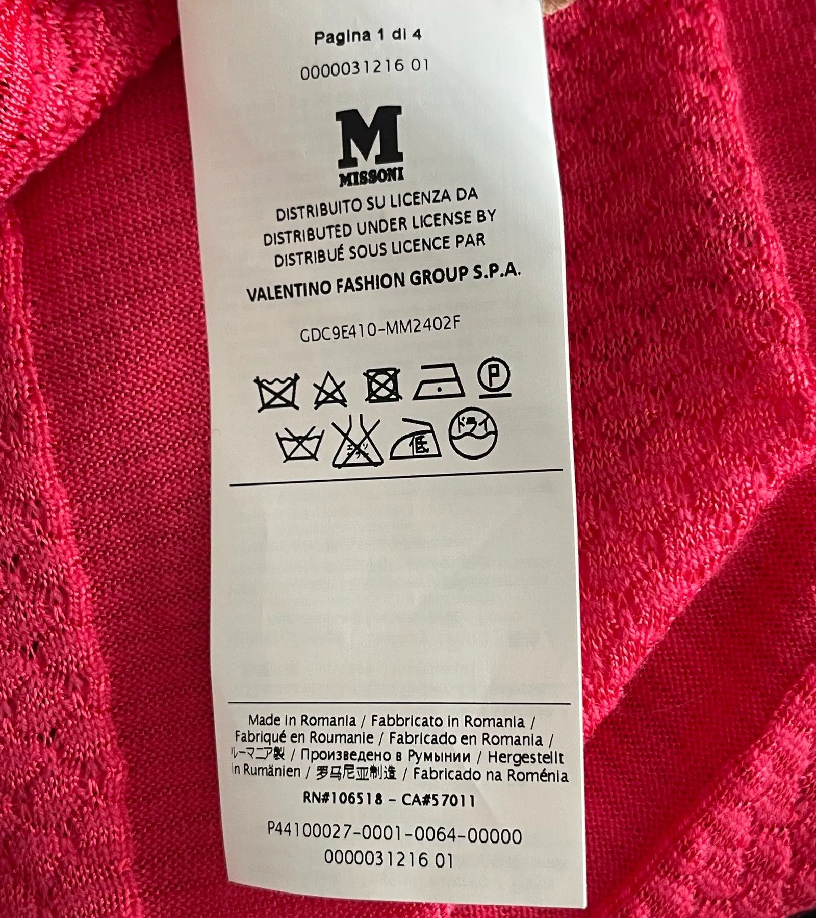Missoni Missoni Skirt Size 28" / US 6 / IT 42 - 6 Thumbnail