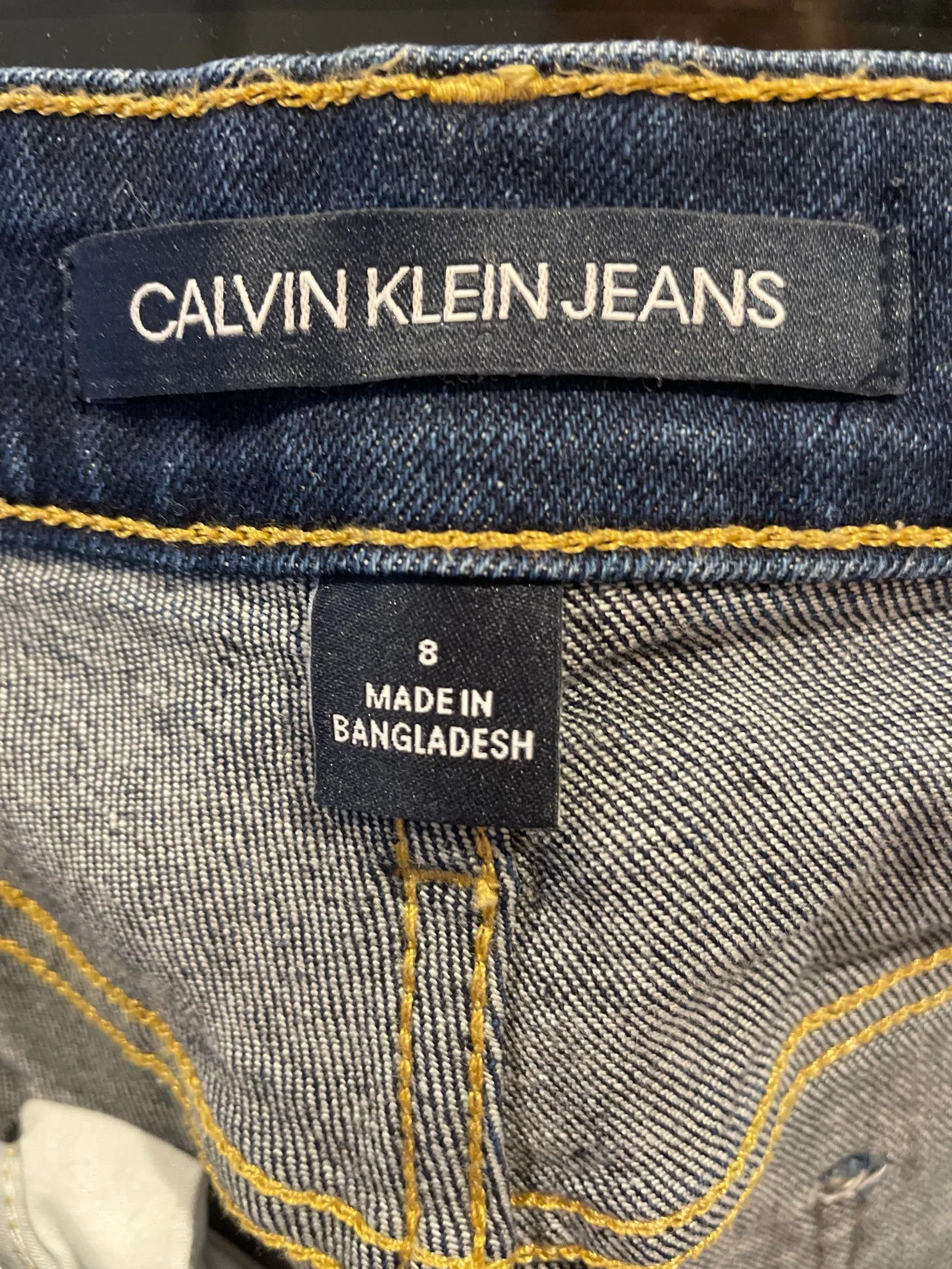 Calvin Klein Calvin Klein Jeans Schorts Jeans Size 27" / US 4 / IT 40 - 2 Thumbnail