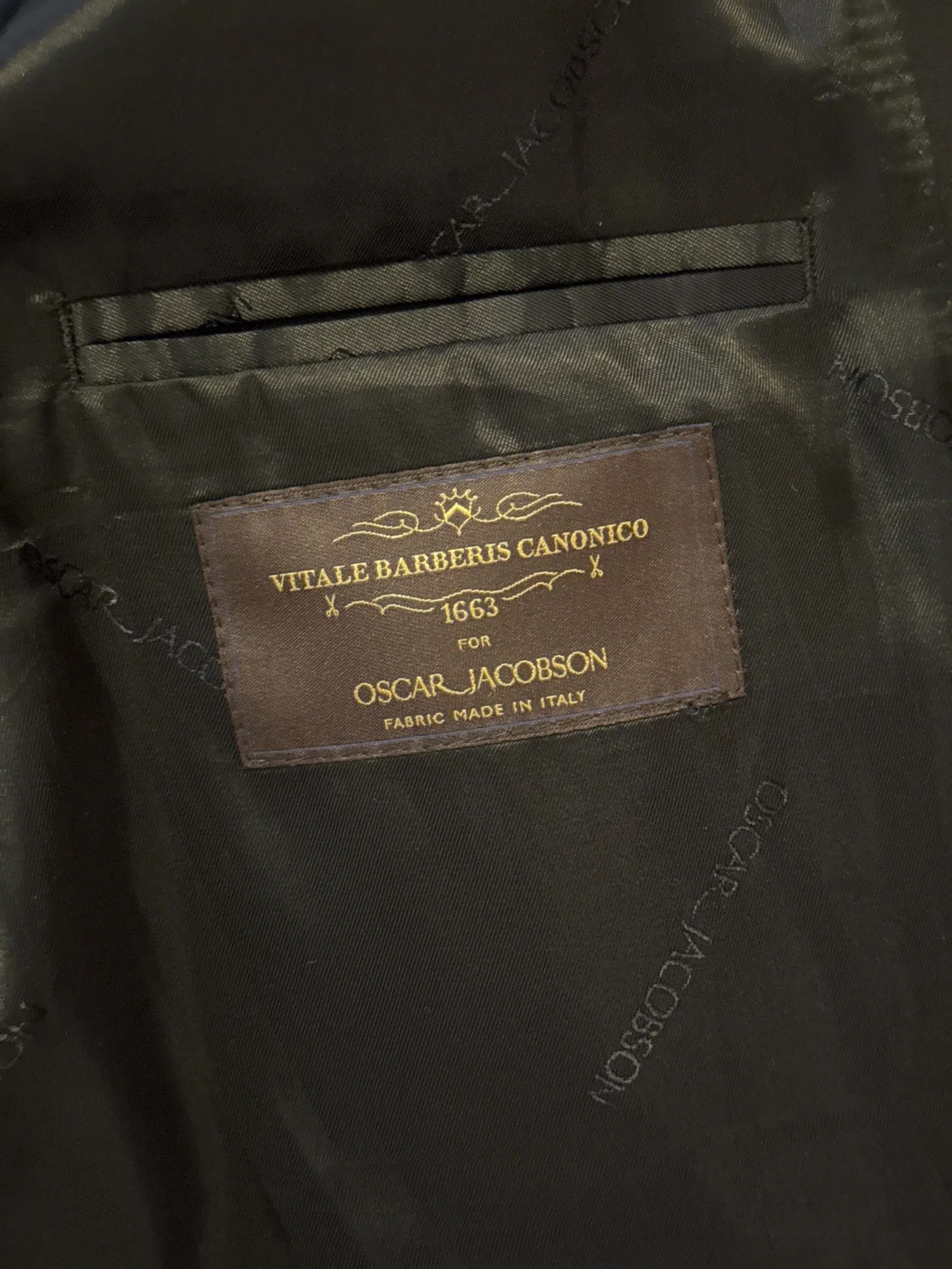 Oscar Jacobson Oscar Jacobson Blazer Size 44R - 3 Thumbnail