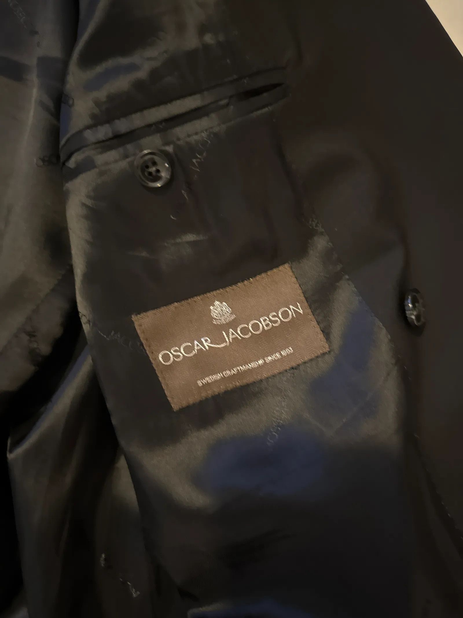 Oscar Jacobson Oscar Jacobson Blazer Size 44R - 2 Thumbnail