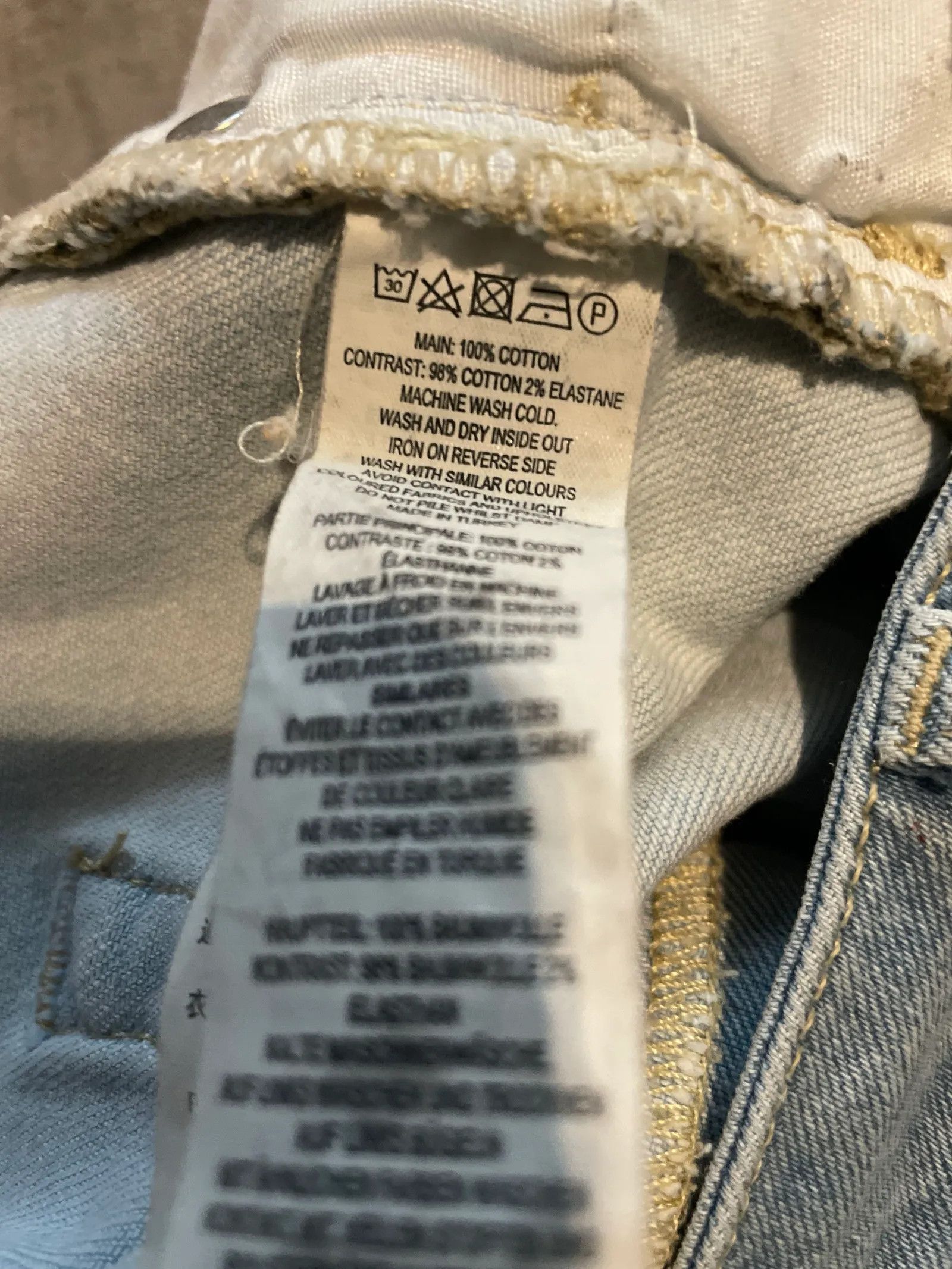 French Connection French Connection Jeans Size 30" / US 8 / IT 44 - 3 Thumbnail