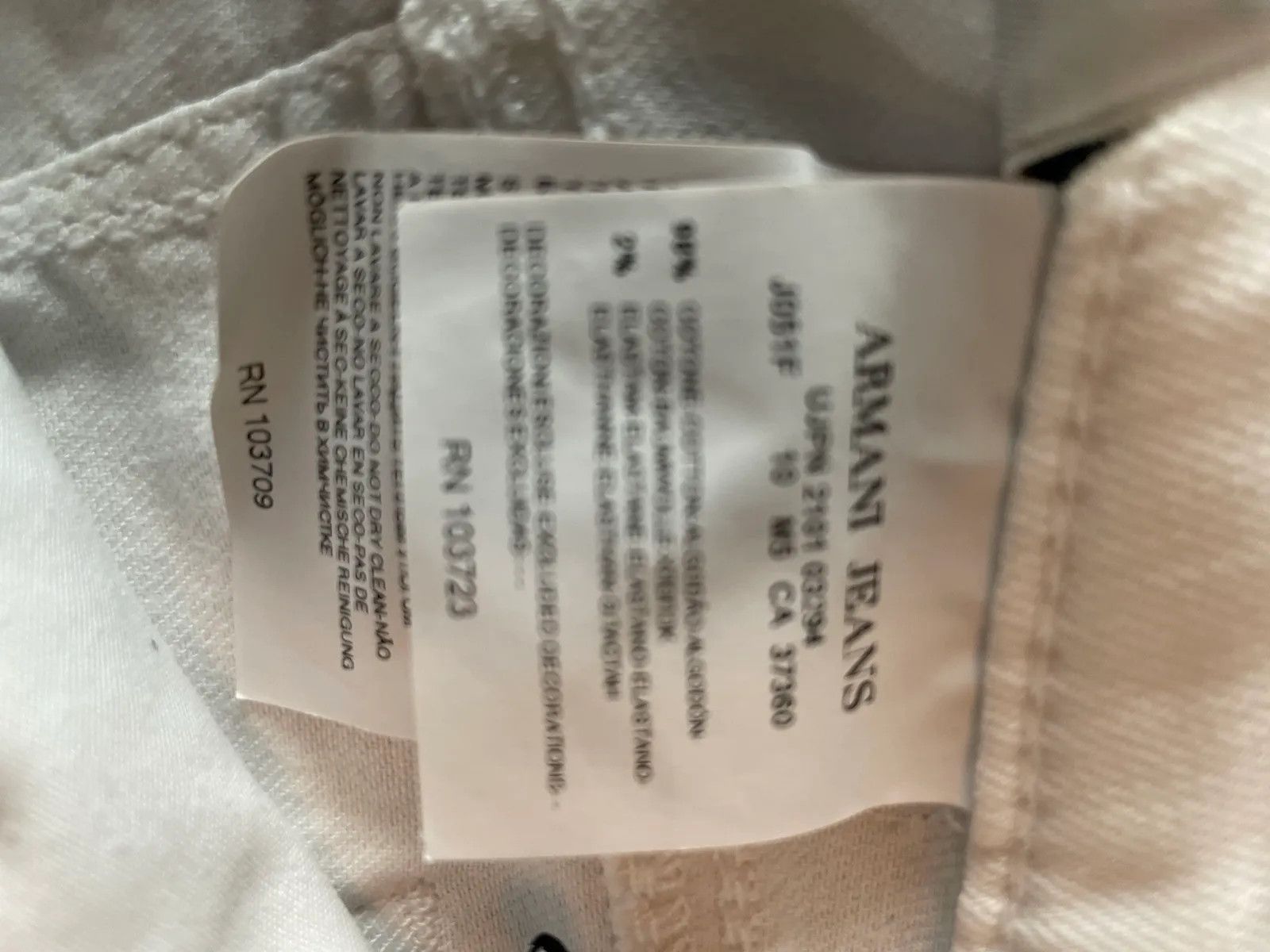 Armani Armani Jeans Size 27" / US 4 / IT 40 - 3 Thumbnail