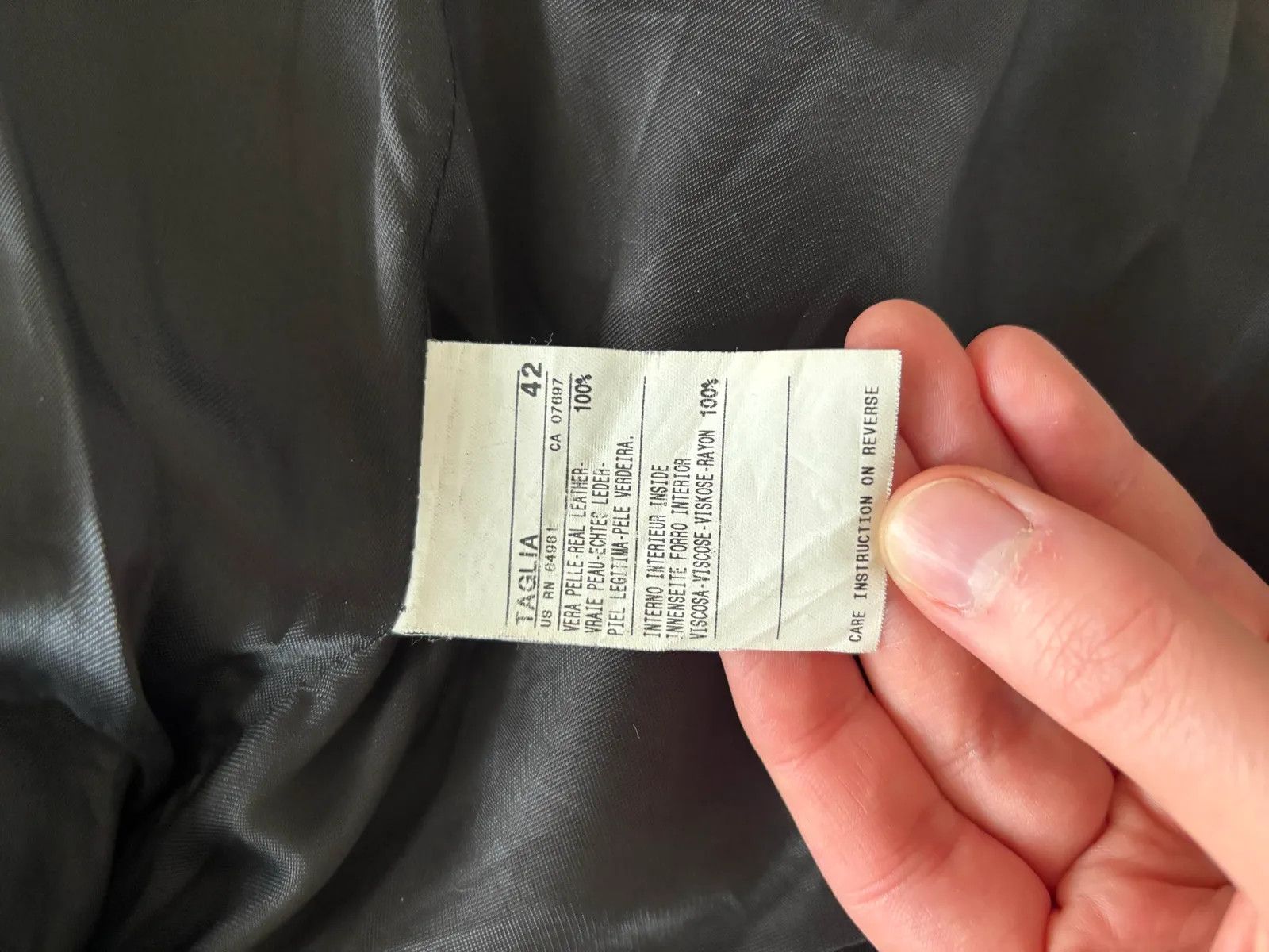 Sisley Sisley Leather Jacket Size XS / US 0-2 / IT 36-38 - 3 Thumbnail