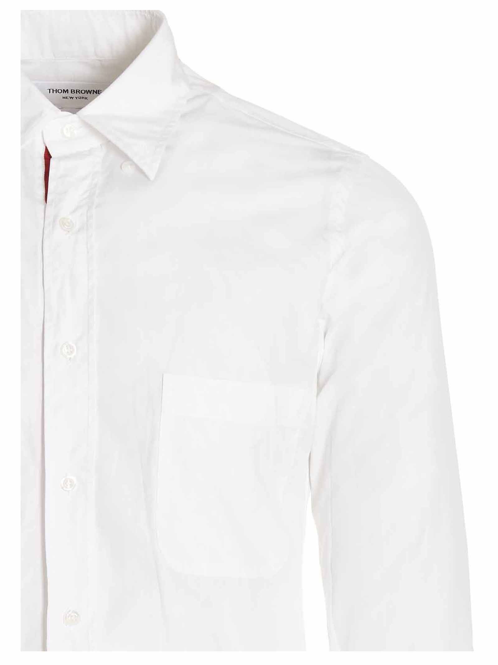 Thom Browne Solid Poplin Shirt Size US S / EU 44-46 / 1 - 3 Thumbnail