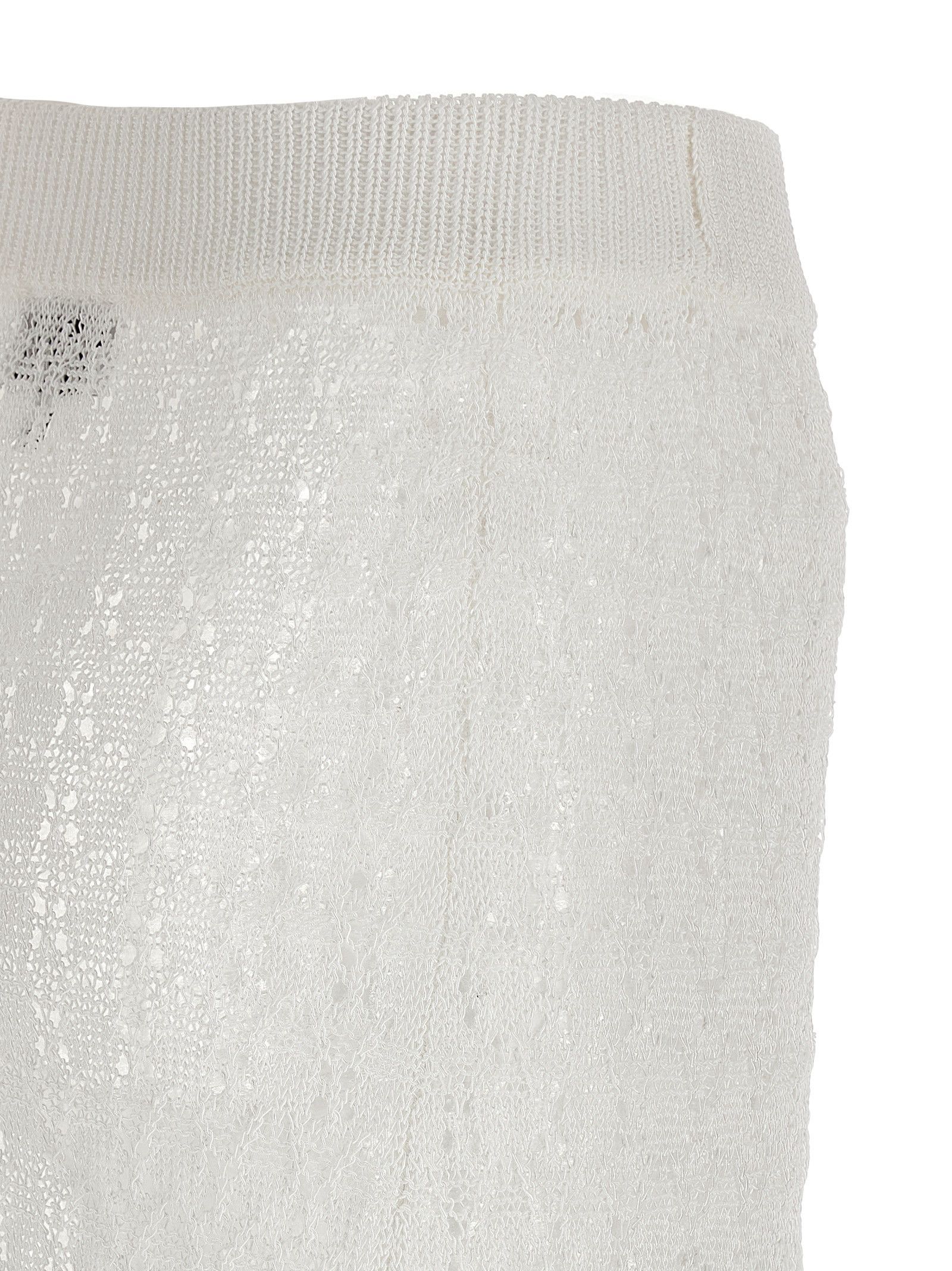 Ganni 'Shiny Pointelle Knit' Skirt Size 28" / US 6 / IT 42 - 4 Thumbnail