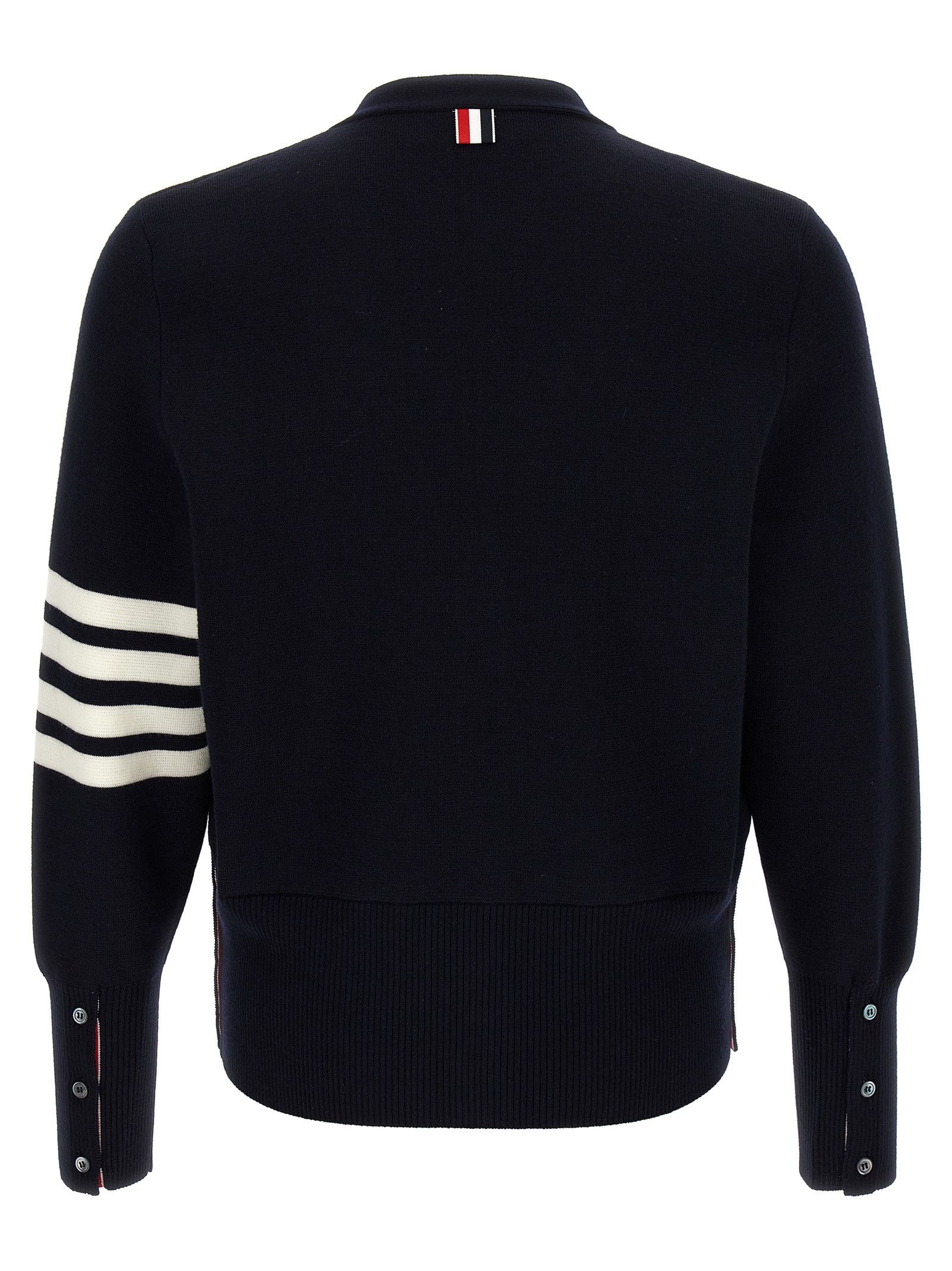 Thom Browne '4-Bar' Wool Cardigan Size US M / EU 48-50 / 2 - 2 Thumbnail