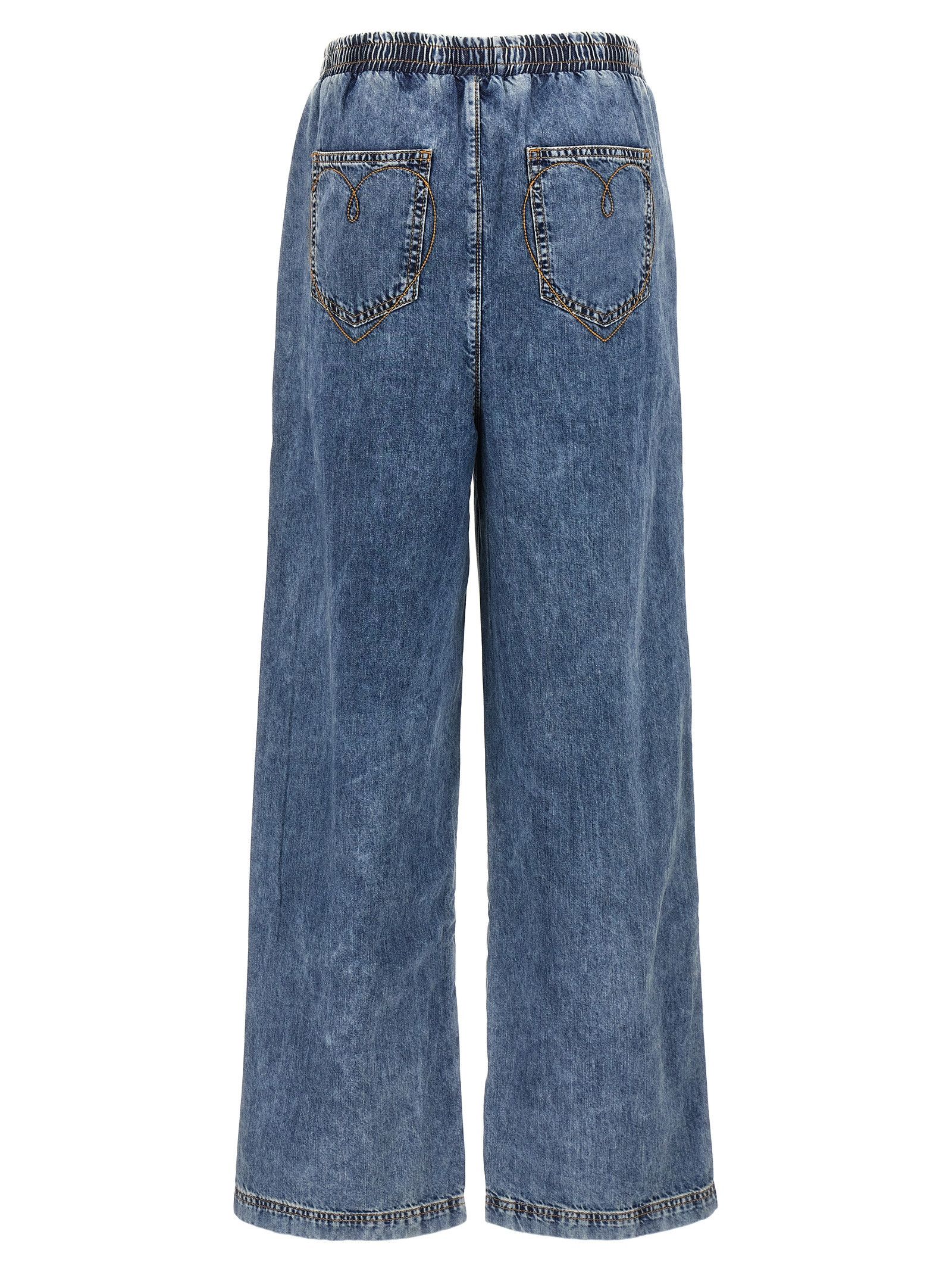 Moschino Embroidery Jeans Size 27" / US 4 / IT 40 - 2 Thumbnail