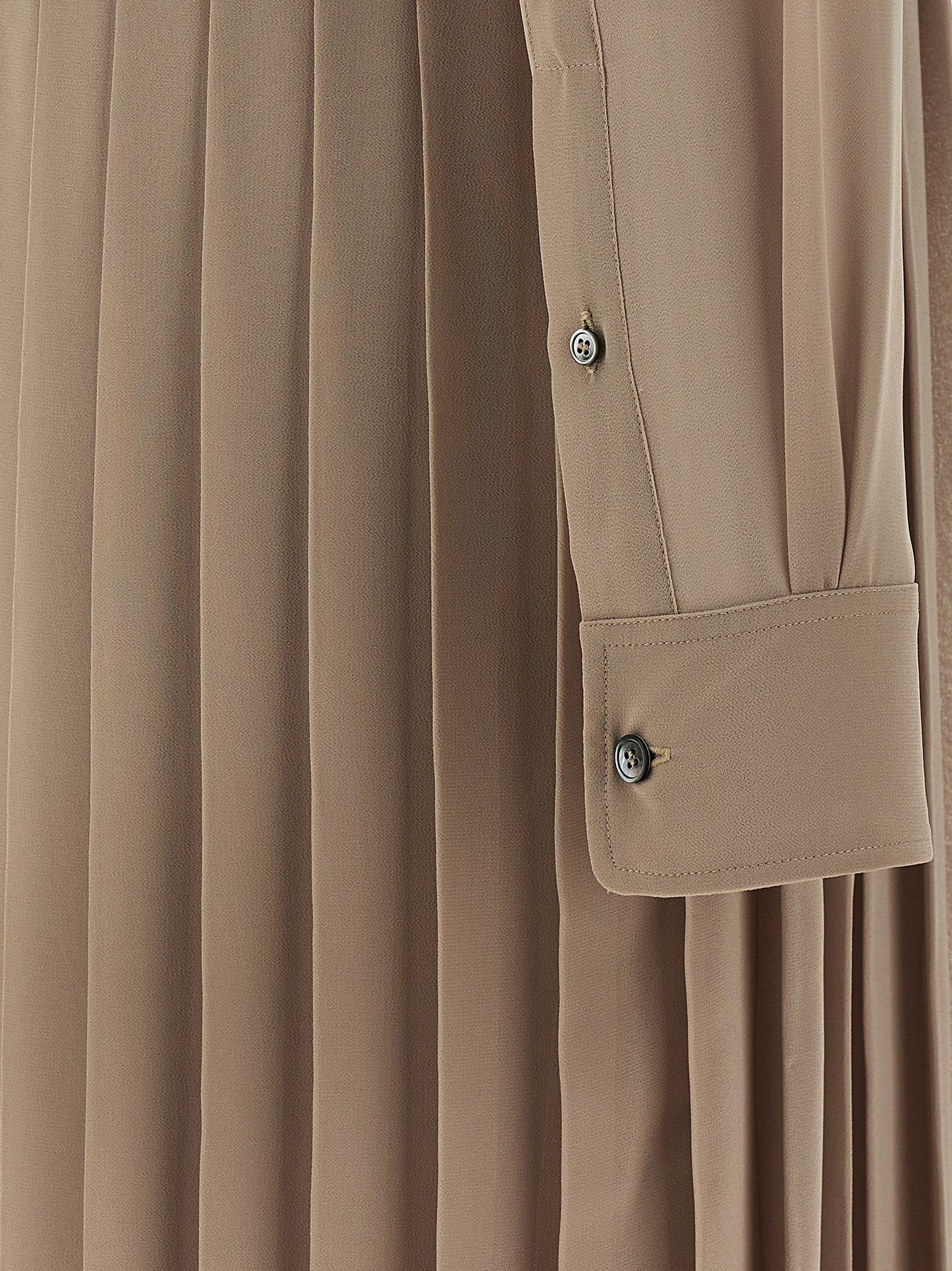 AMI 'Pleated Midi' Dress Size S / US 4 / IT 40 - 4 Thumbnail