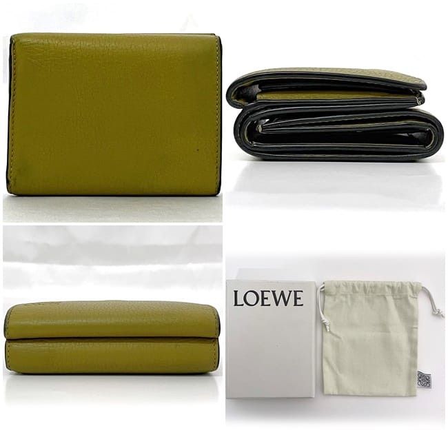 Loewe LOEWE Green Leather Size ONE SIZE - 2 Thumbnail