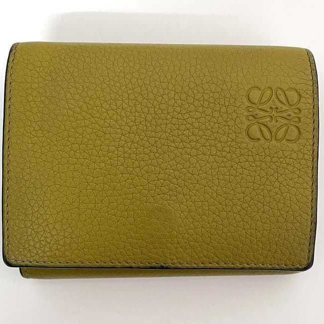 Loewe LOEWE Green Leather Size ONE SIZE - 3 Thumbnail