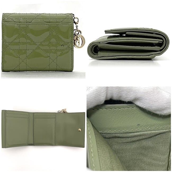Dior DIOR Green Leather Size ONE SIZE - 2 Thumbnail
