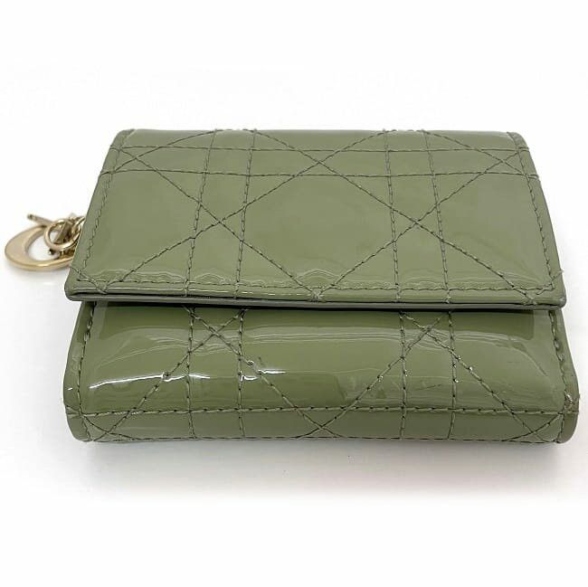 Dior DIOR Green Leather Size ONE SIZE - 3 Thumbnail
