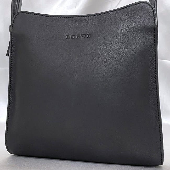 Loewe LOEWE Shoulder Bag Black Leather Size ONE SIZE - 3 Thumbnail