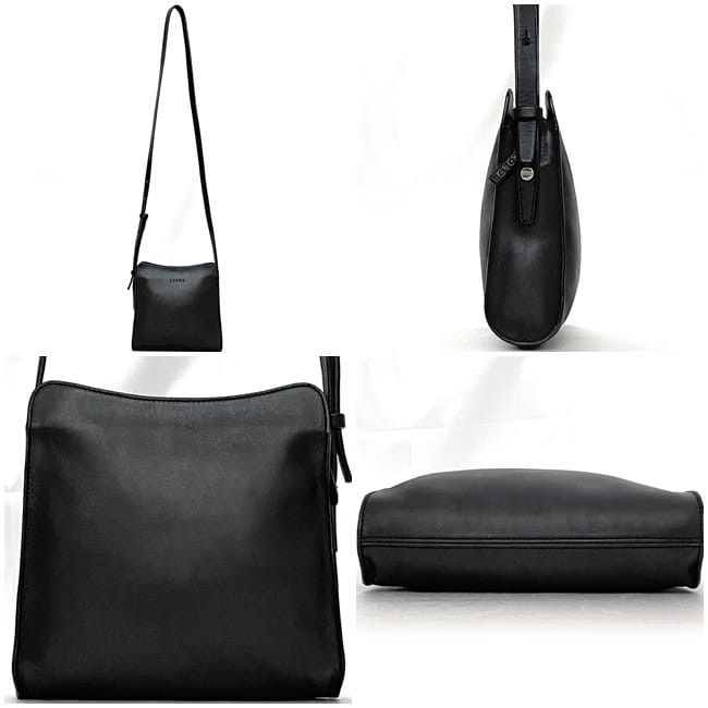 Loewe LOEWE Shoulder Bag Black Leather Size ONE SIZE - 2 Thumbnail