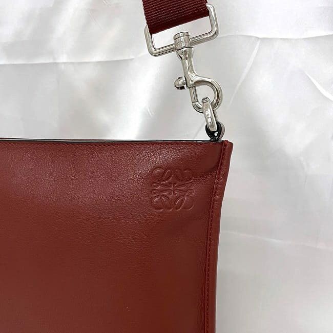 Loewe LOEWE Shoulder Bag Red Leather Size ONE SIZE - 3 Thumbnail