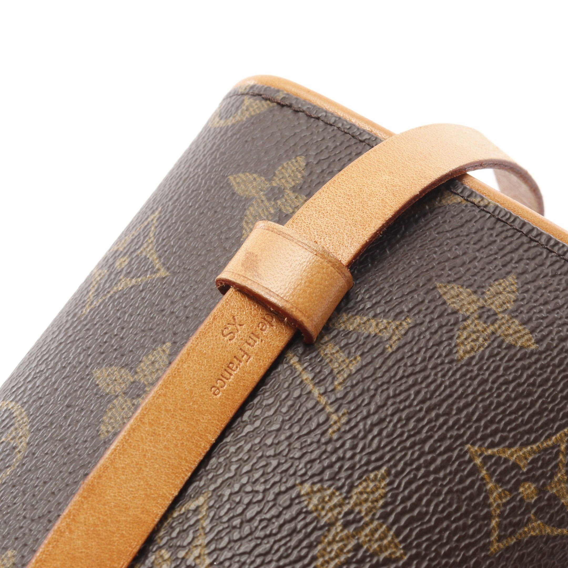 Louis Vuitton Louis Vuitton Pochette Florentine Monogram Body Bag Waist Leather Brown With Xs Size Belt Size ONE SIZE - 8 Thumbnail