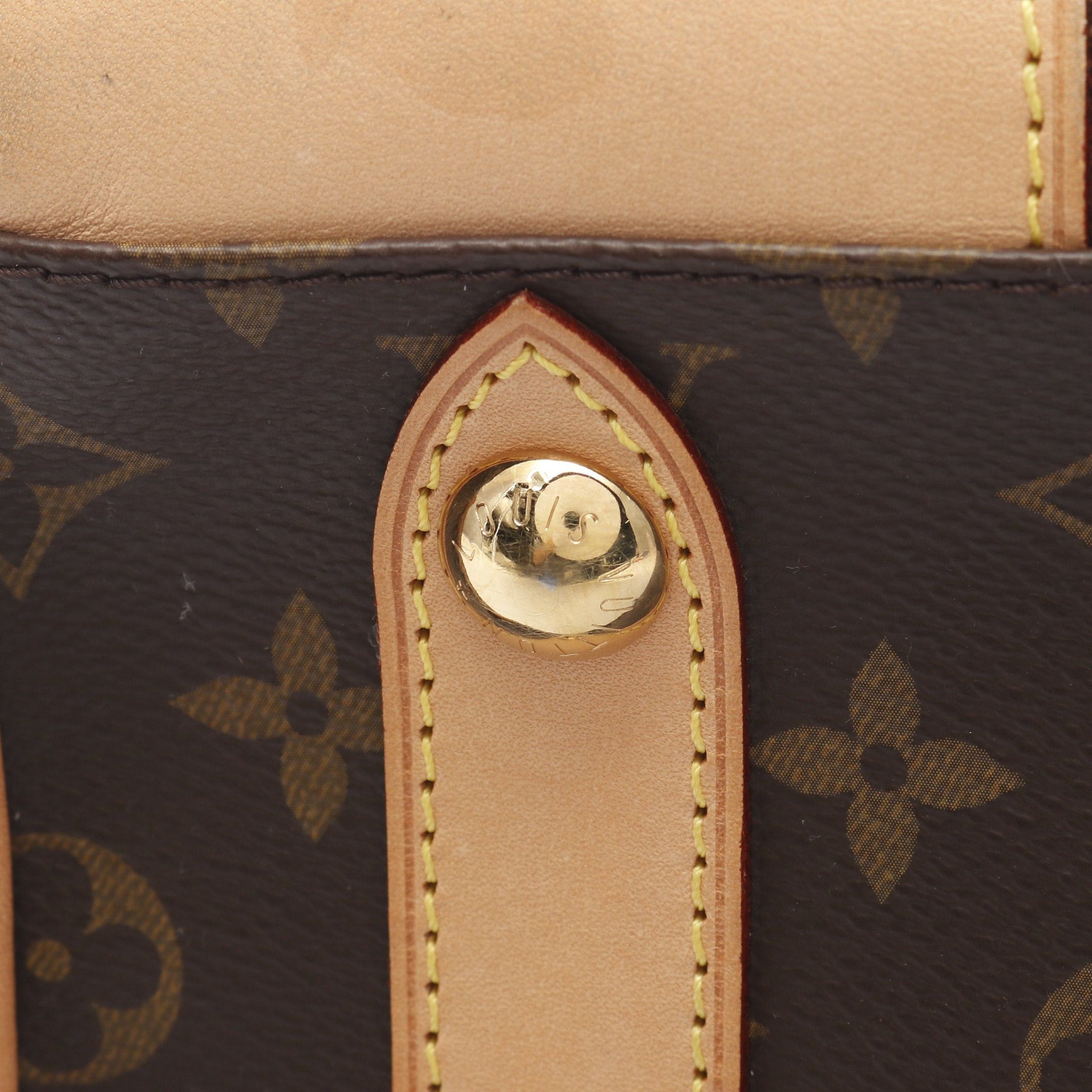 Louis Vuitton Louis Vuitton Retiro Pm Monogram Handbag Leather Brown Size ONE SIZE - 9 Thumbnail