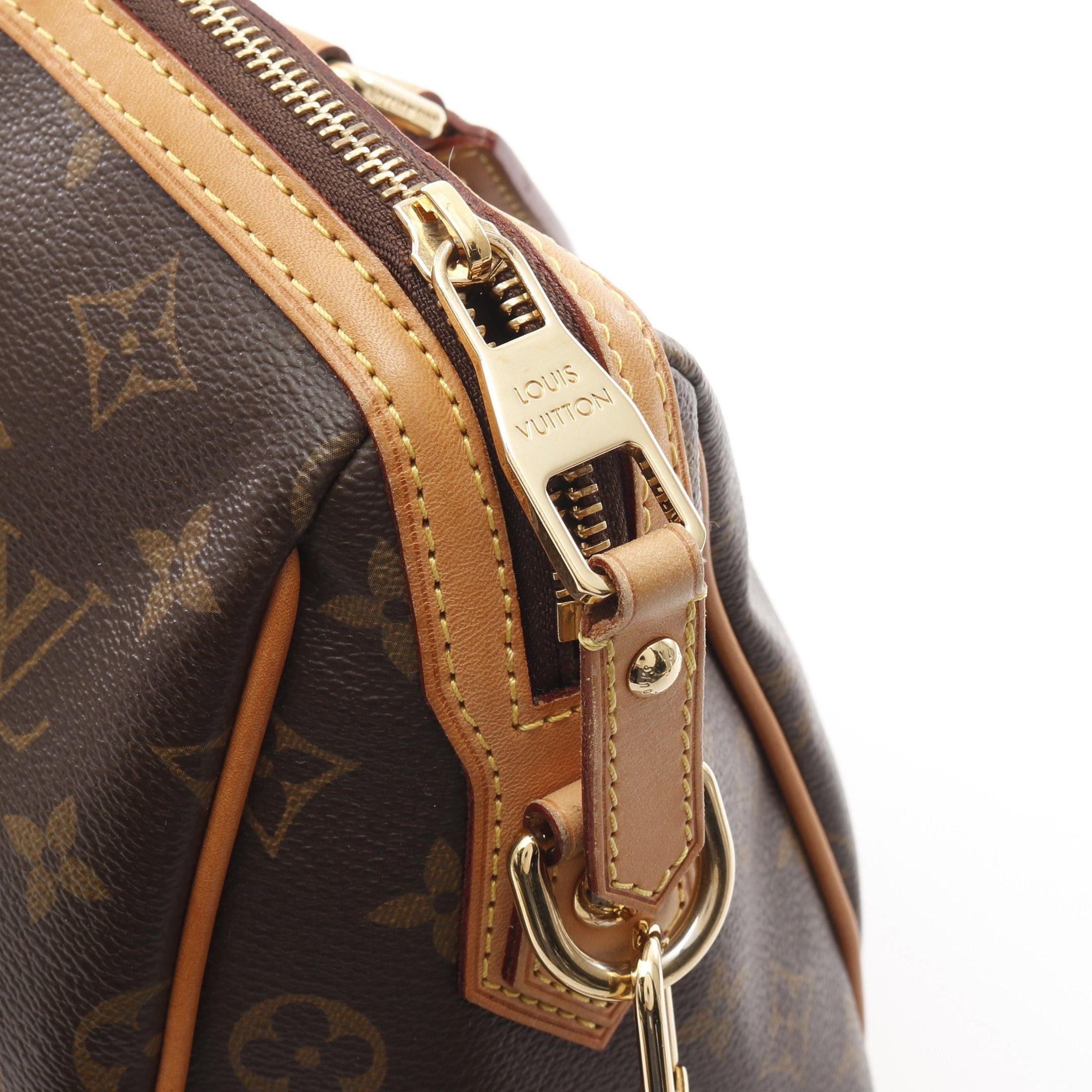 Louis Vuitton Louis Vuitton Retiro Pm Monogram Handbag Leather Brown Size ONE SIZE - 11 Thumbnail