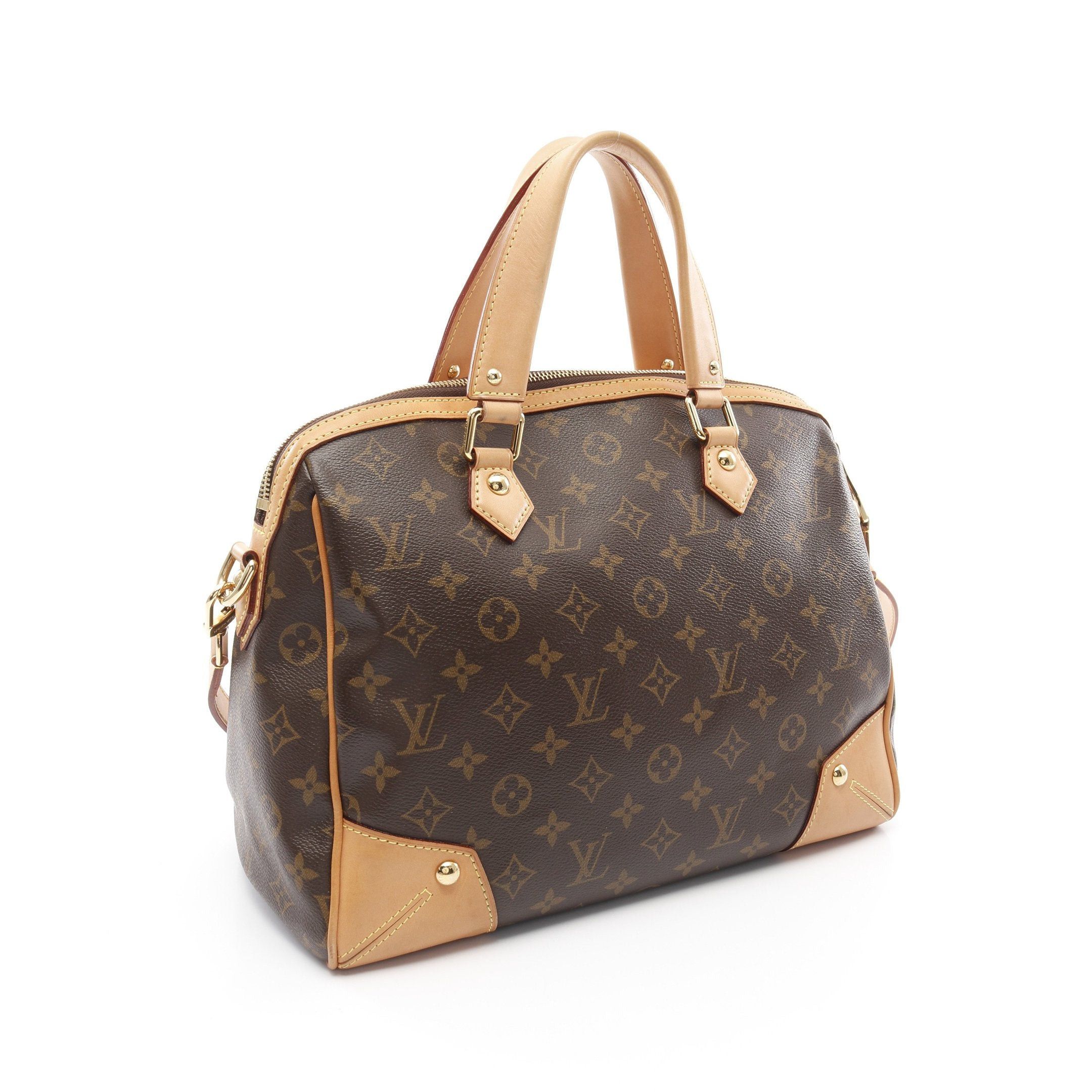 Louis Vuitton Louis Vuitton Retiro Pm Monogram Handbag Leather Brown Size ONE SIZE - 2 Thumbnail