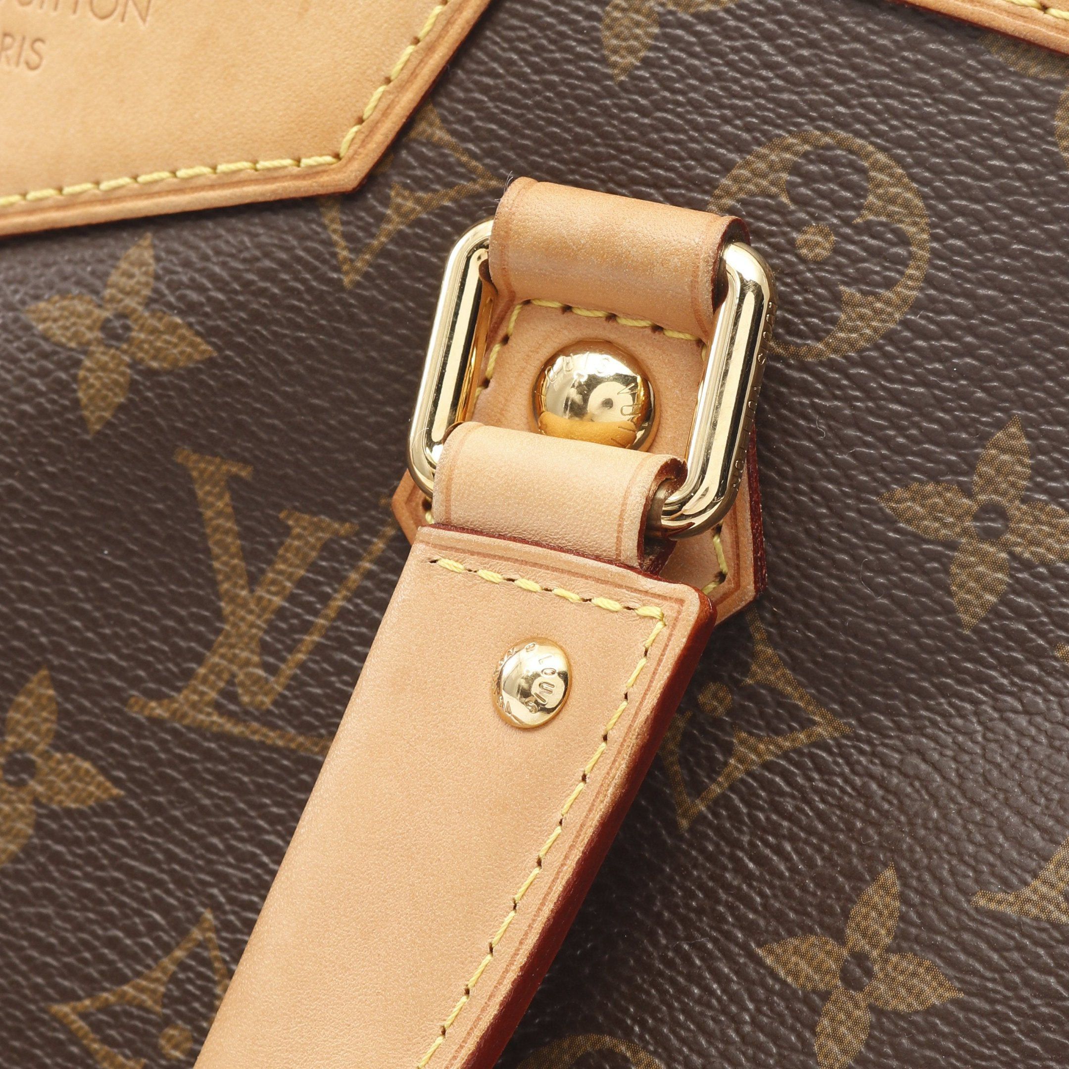 Louis Vuitton Louis Vuitton Retiro Pm Monogram Handbag Leather Brown Size ONE SIZE - 8 Thumbnail