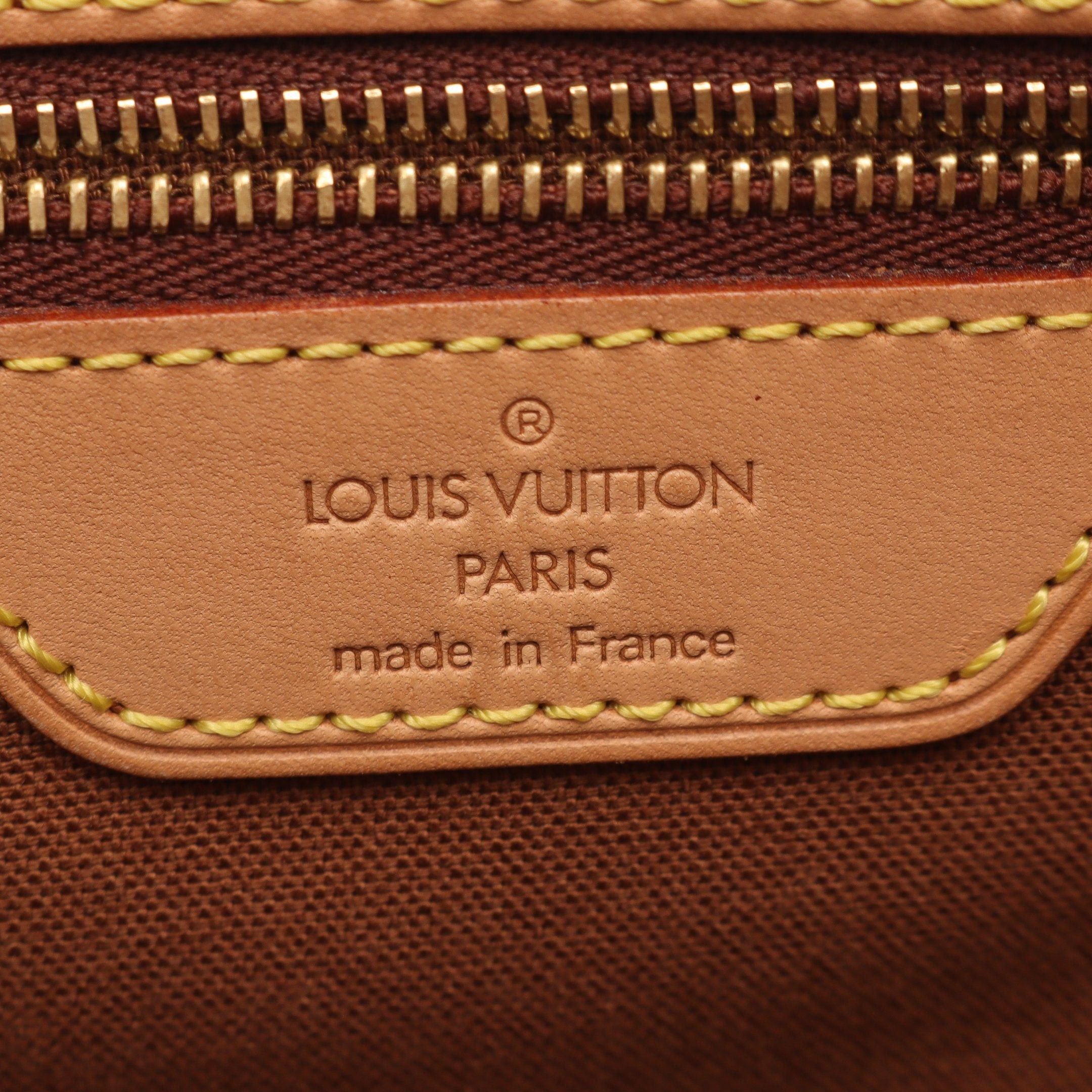 Louis Vuitton Louis Vuitton Aves Monogram Shoulder Bag Leather Brown Size ONE SIZE - 4 Thumbnail