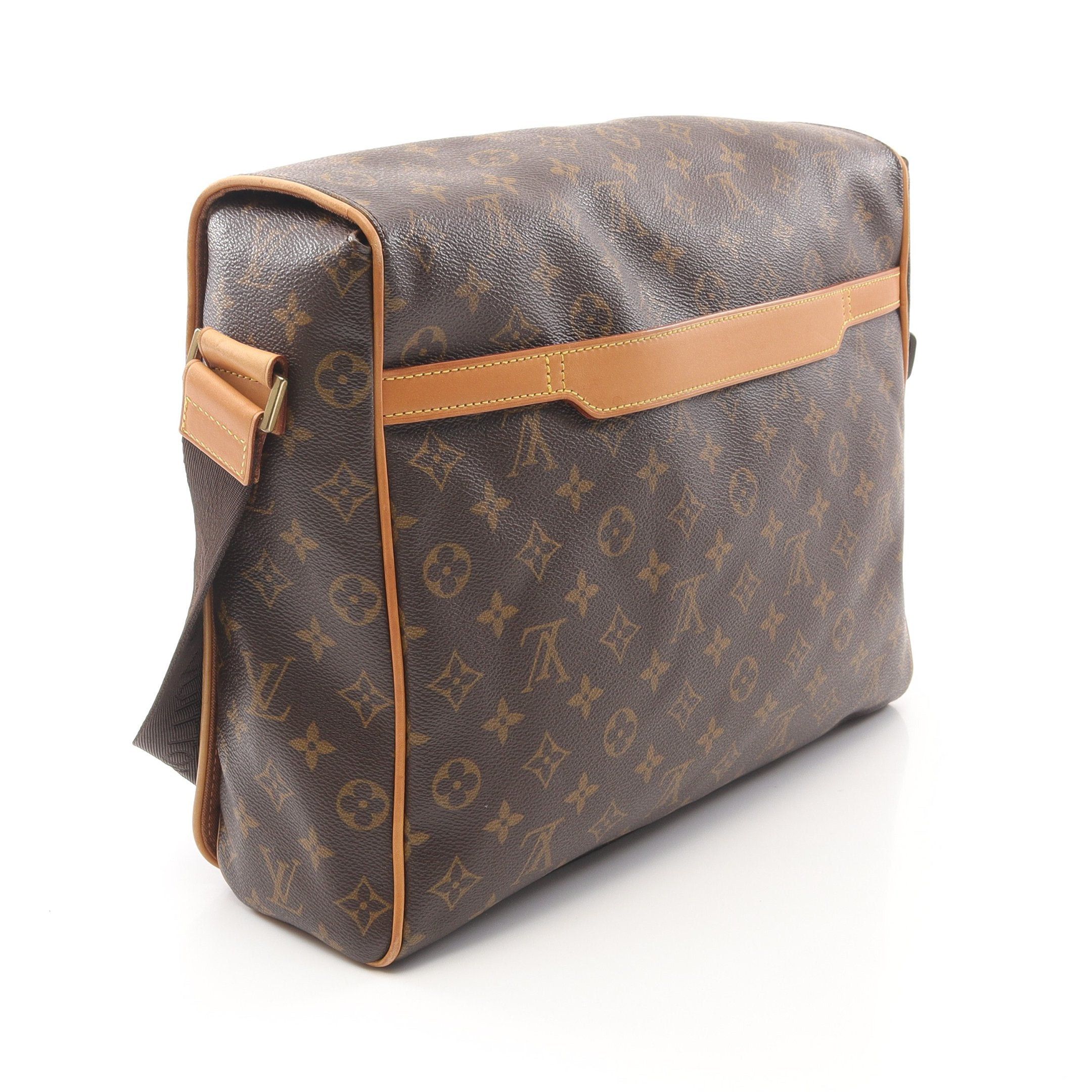 Louis Vuitton Louis Vuitton Aves Monogram Shoulder Bag Leather Brown Size ONE SIZE - 2 Thumbnail