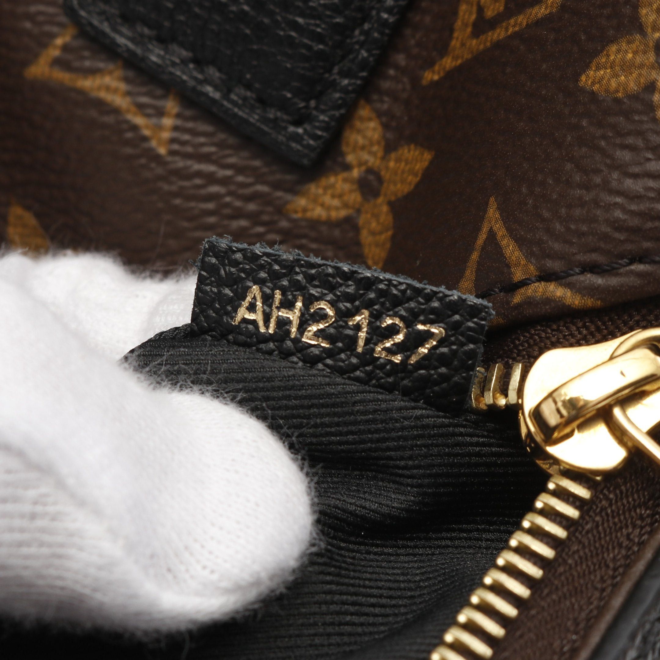 Louis Vuitton Louis Vuitton Tournelle Pm Monogram Noir Handbag Leather Brown Black Size ONE SIZE - 5 Thumbnail