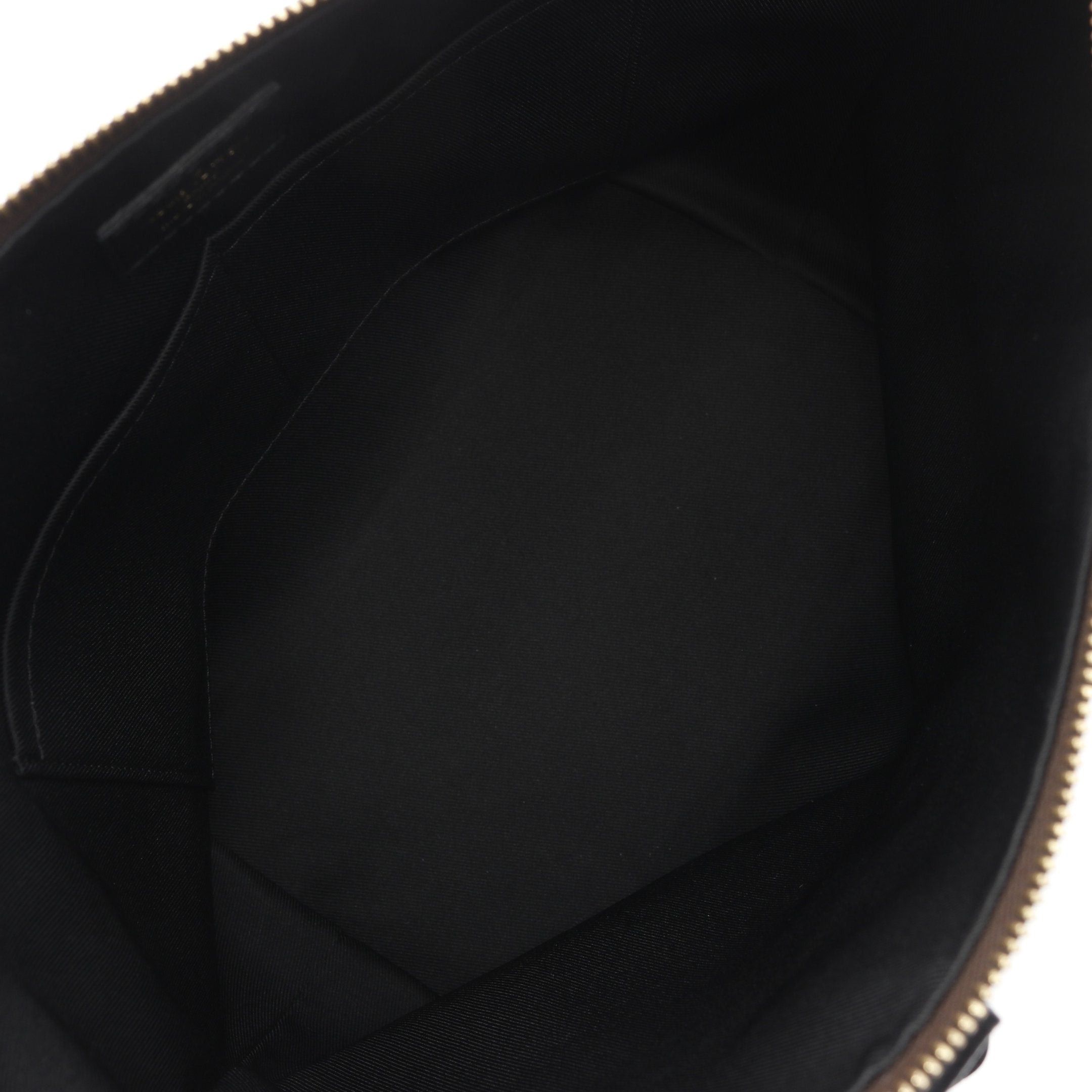 Louis Vuitton Louis Vuitton Tournelle Pm Monogram Noir Handbag Leather Brown Black Size ONE SIZE - 3 Thumbnail