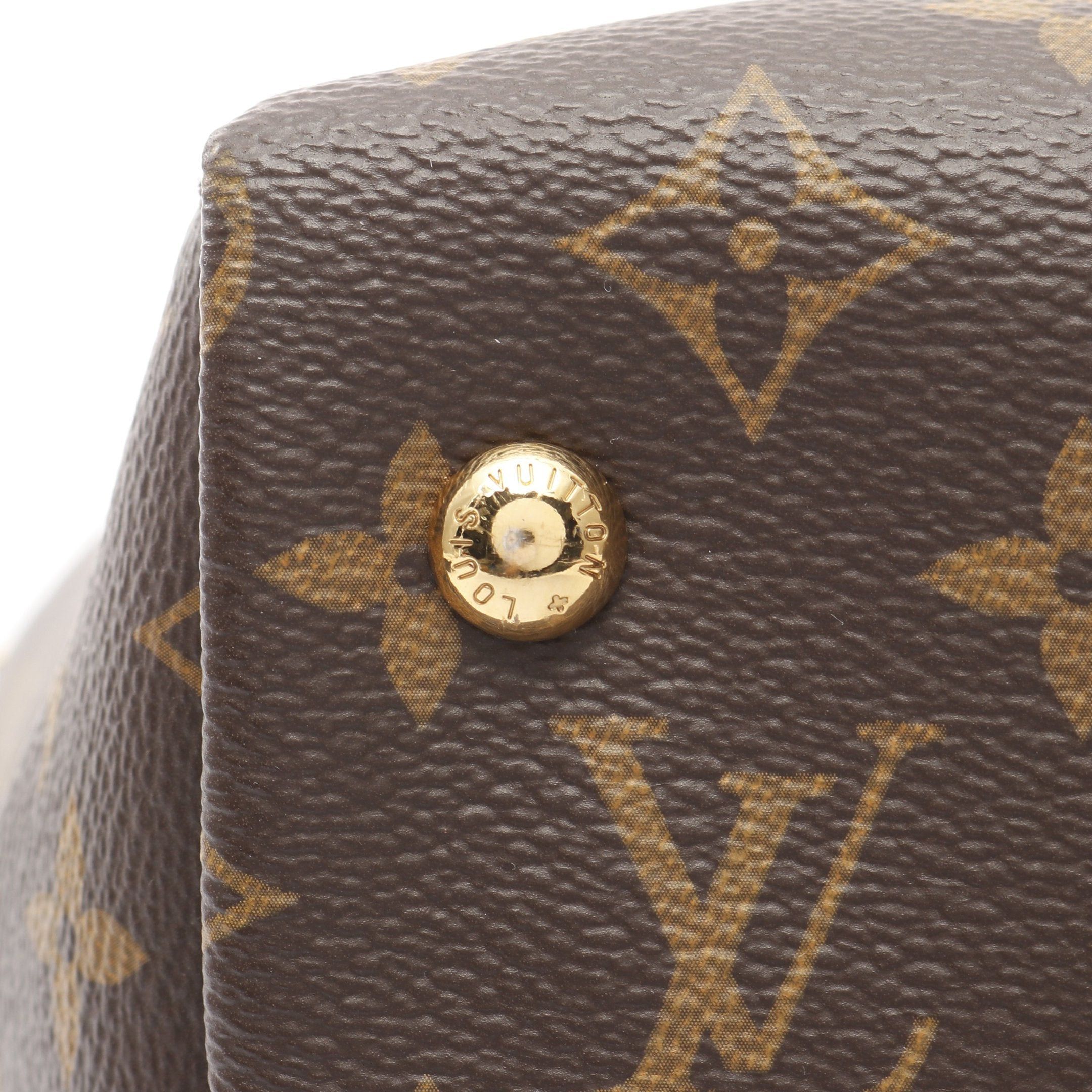 Louis Vuitton Louis Vuitton Tournelle Pm Monogram Noir Handbag Leather Brown Black Size ONE SIZE - 9 Thumbnail