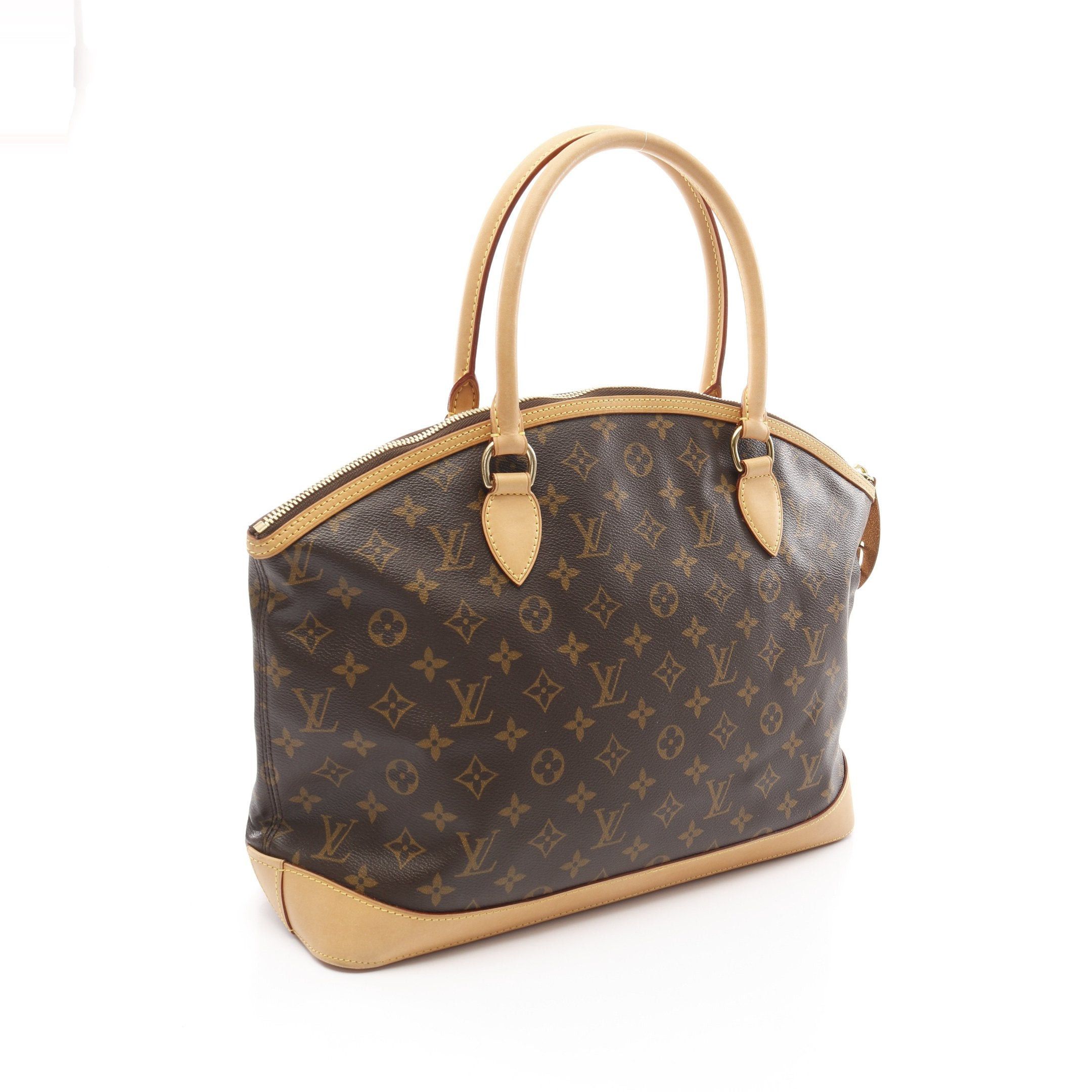 Louis Vuitton Louis Vuitton Lockit Horizontal Monogram Handbag Tote Bag Leather Brown Size ONE SIZE - 2 Thumbnail