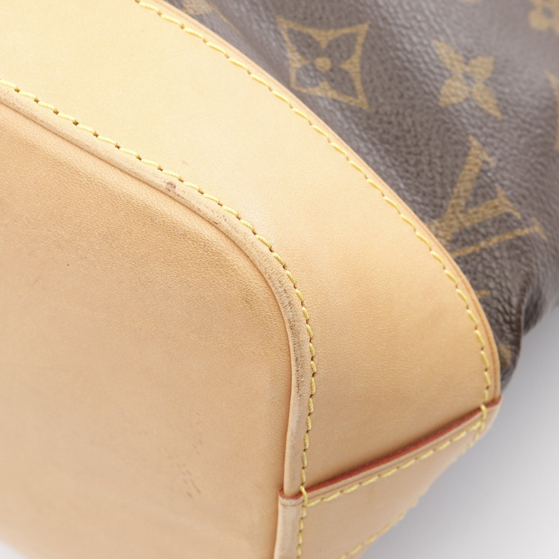 Louis Vuitton Louis Vuitton Lockit Horizontal Monogram Handbag Tote Bag Leather Brown Size ONE SIZE - 6 Thumbnail