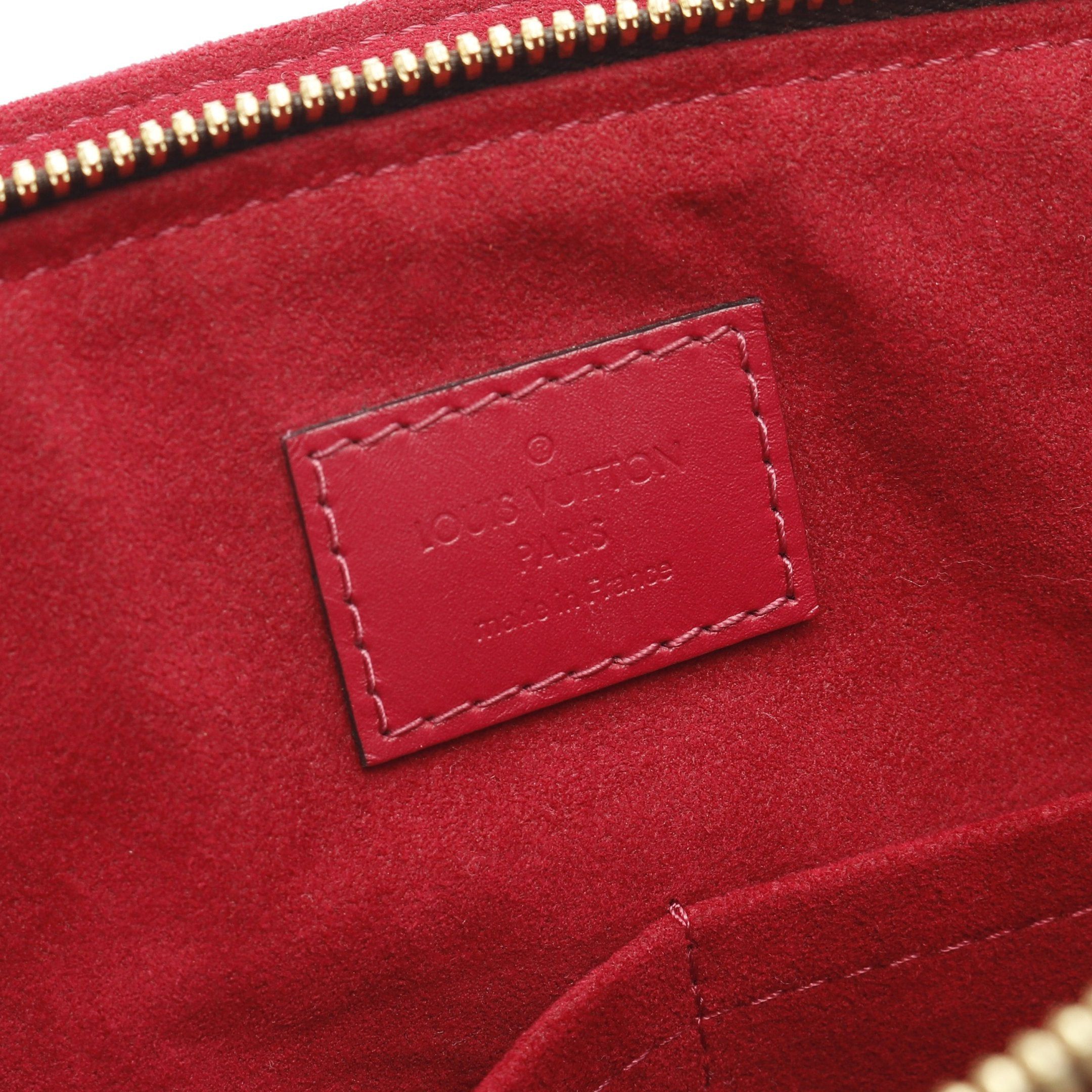 Louis Vuitton Louis Vuitton Flower Zipped Tote Pm Monogram Handbag Bag Leather Brown Bordeaux Size ONE SIZE - 4 Thumbnail