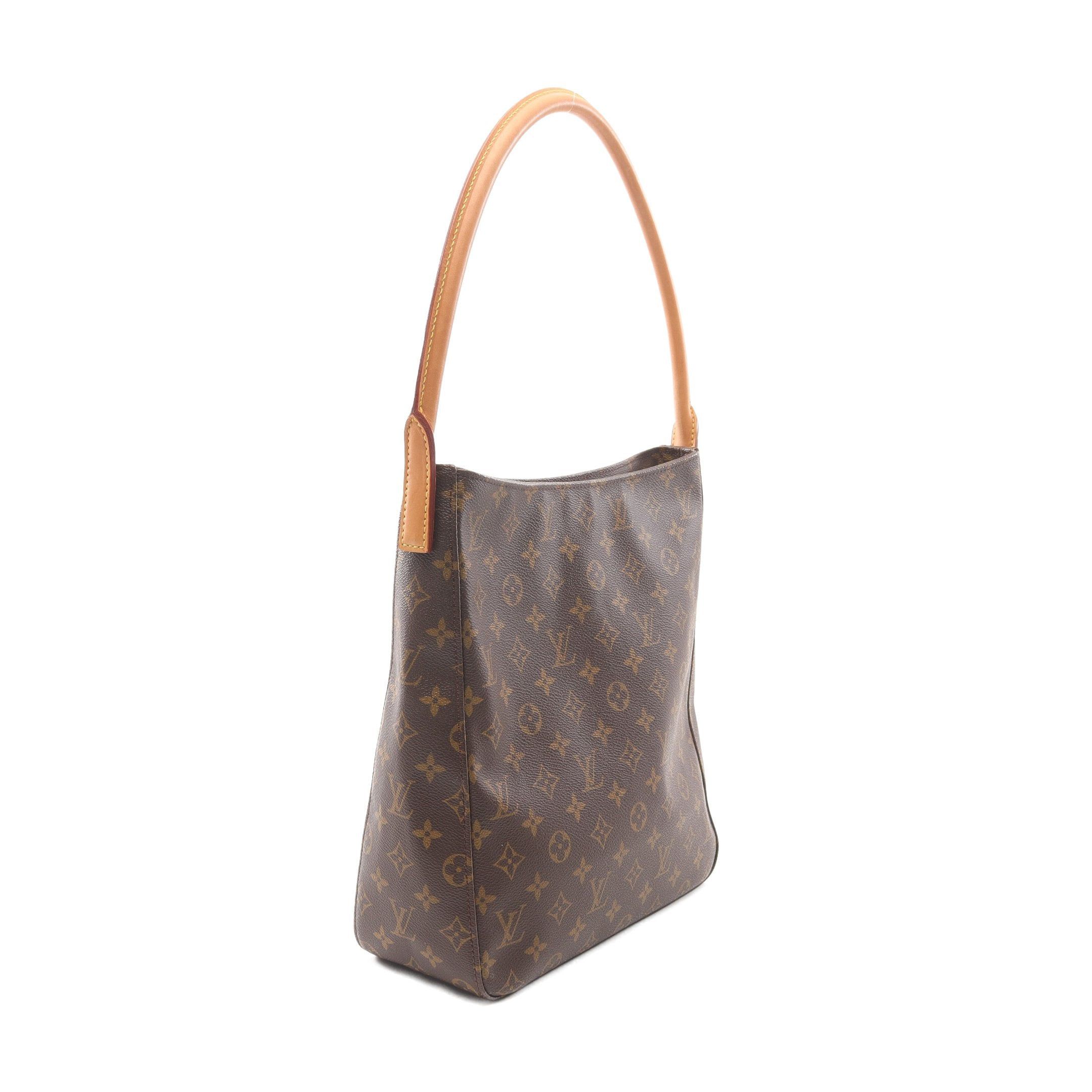 Louis Vuitton Louis Vuitton Looping Gm Monogram Shoulder Bag Leather Brown Size ONE SIZE - 2 Thumbnail