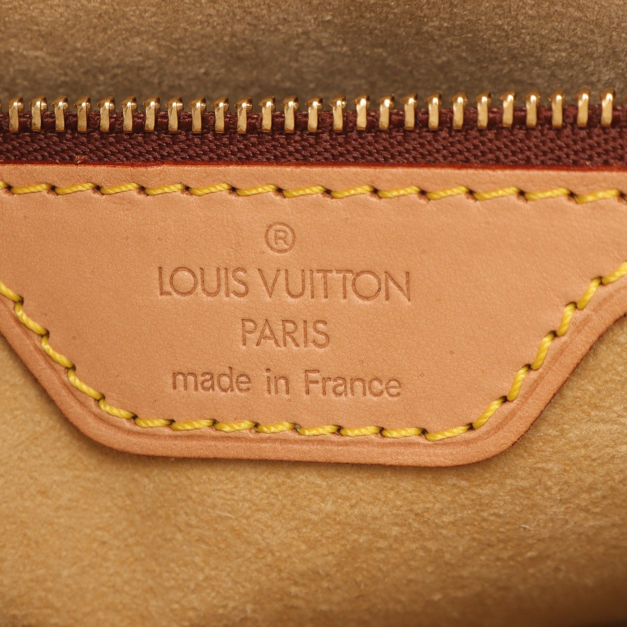 Louis Vuitton Louis Vuitton Looping Gm Monogram Shoulder Bag Leather Brown Size ONE SIZE - 4 Thumbnail