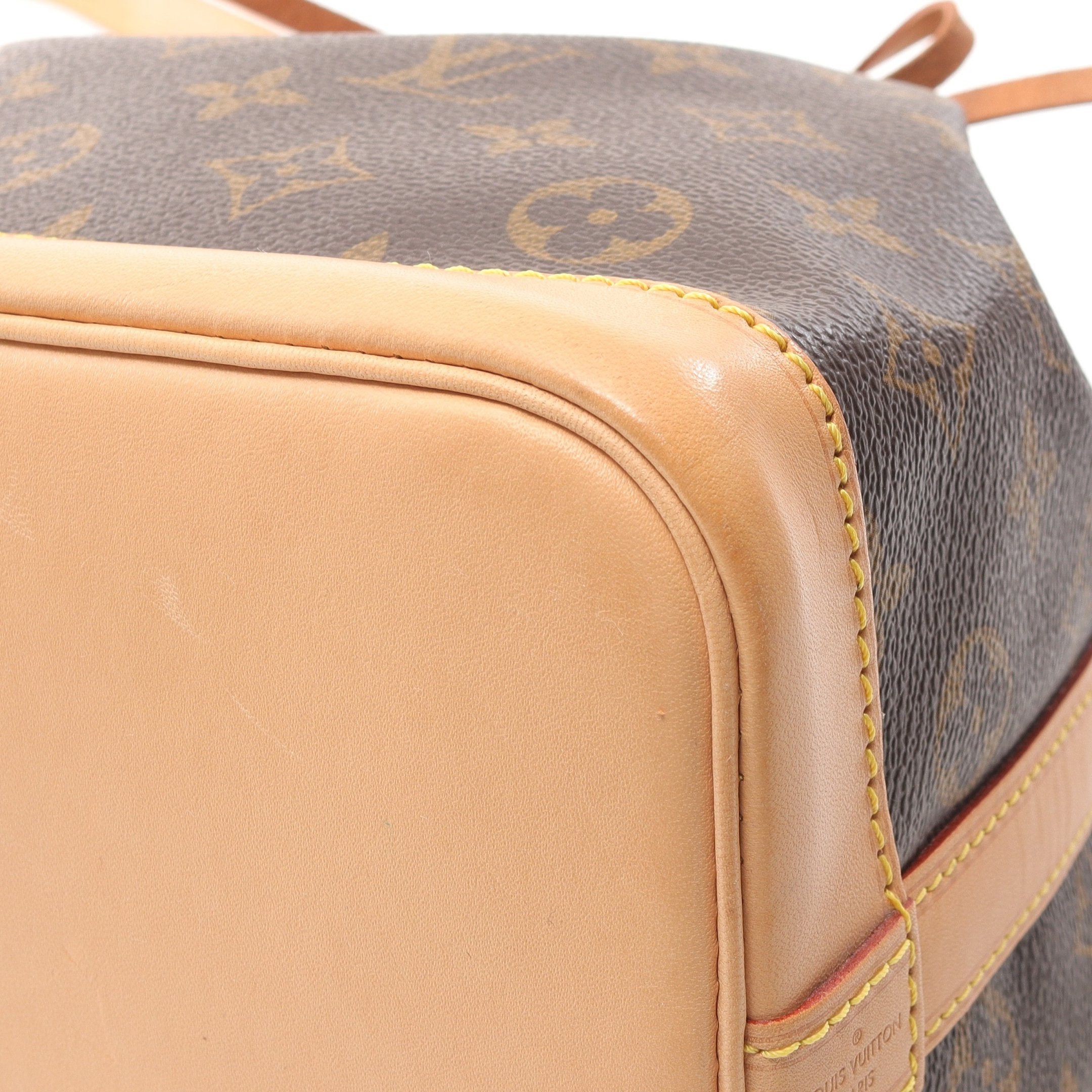 Louis Vuitton Louis Vuitton Noe Bb Monogram Shoulder Bag Leather Brown Size ONE SIZE - 10 Thumbnail