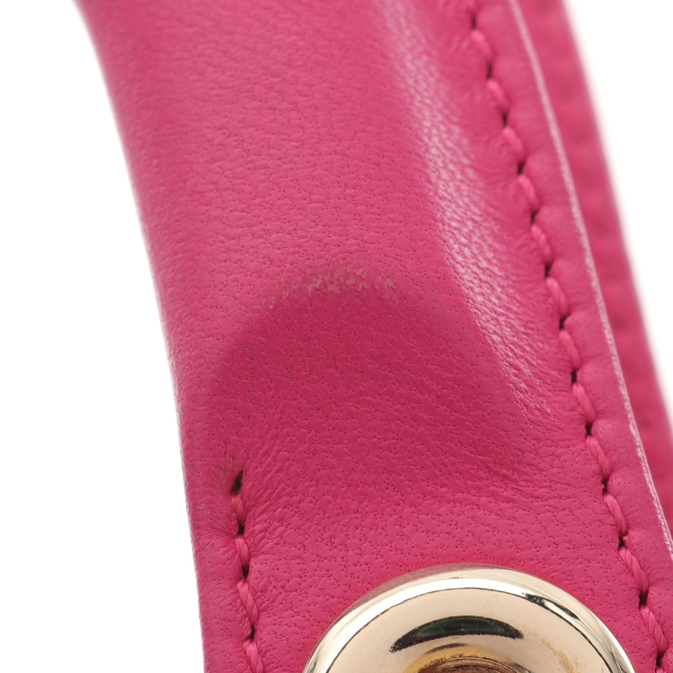 Dior Dior Lady Dior Large Handbag Leather Pink Purple Size ONE SIZE - 5 Thumbnail