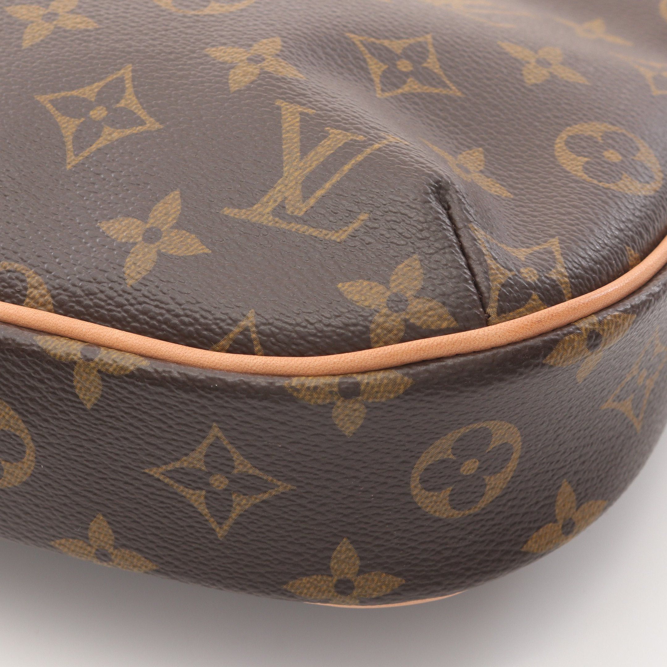 Louis Vuitton Louis Vuitton Odeon Pm Monogram Shoulder Bag Leather Brown Size ONE SIZE - 11 Thumbnail