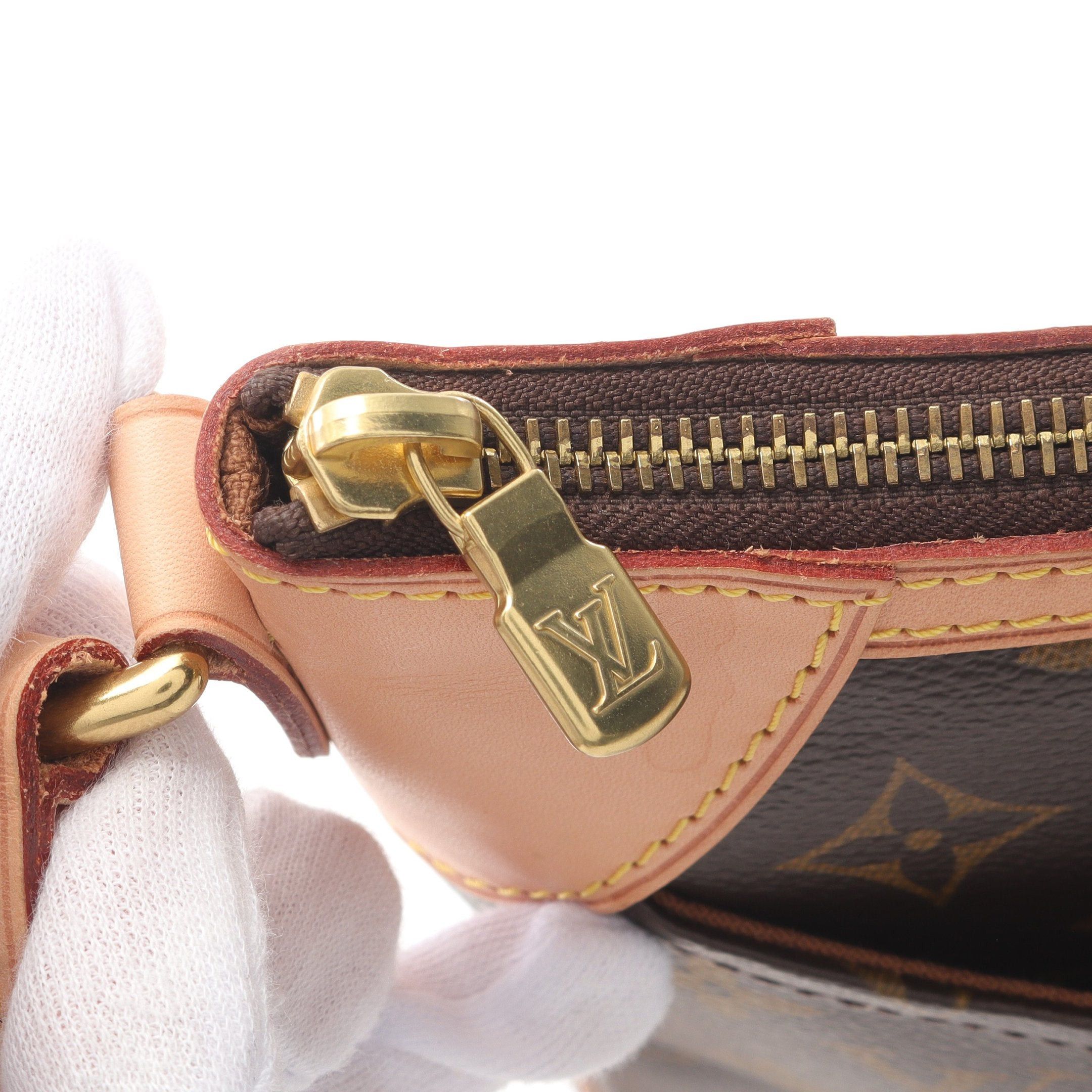 Louis Vuitton Louis Vuitton Odeon Pm Monogram Shoulder Bag Leather Brown Size ONE SIZE - 7 Thumbnail
