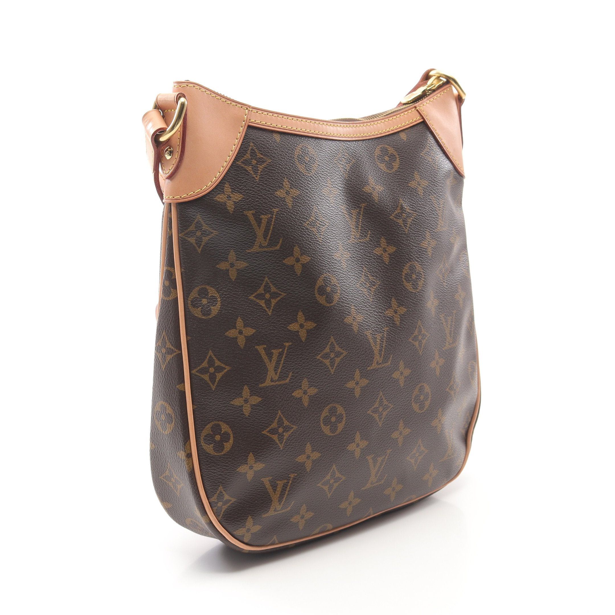 Louis Vuitton Louis Vuitton Odeon Pm Monogram Shoulder Bag Leather Brown Size ONE SIZE - 2 Thumbnail