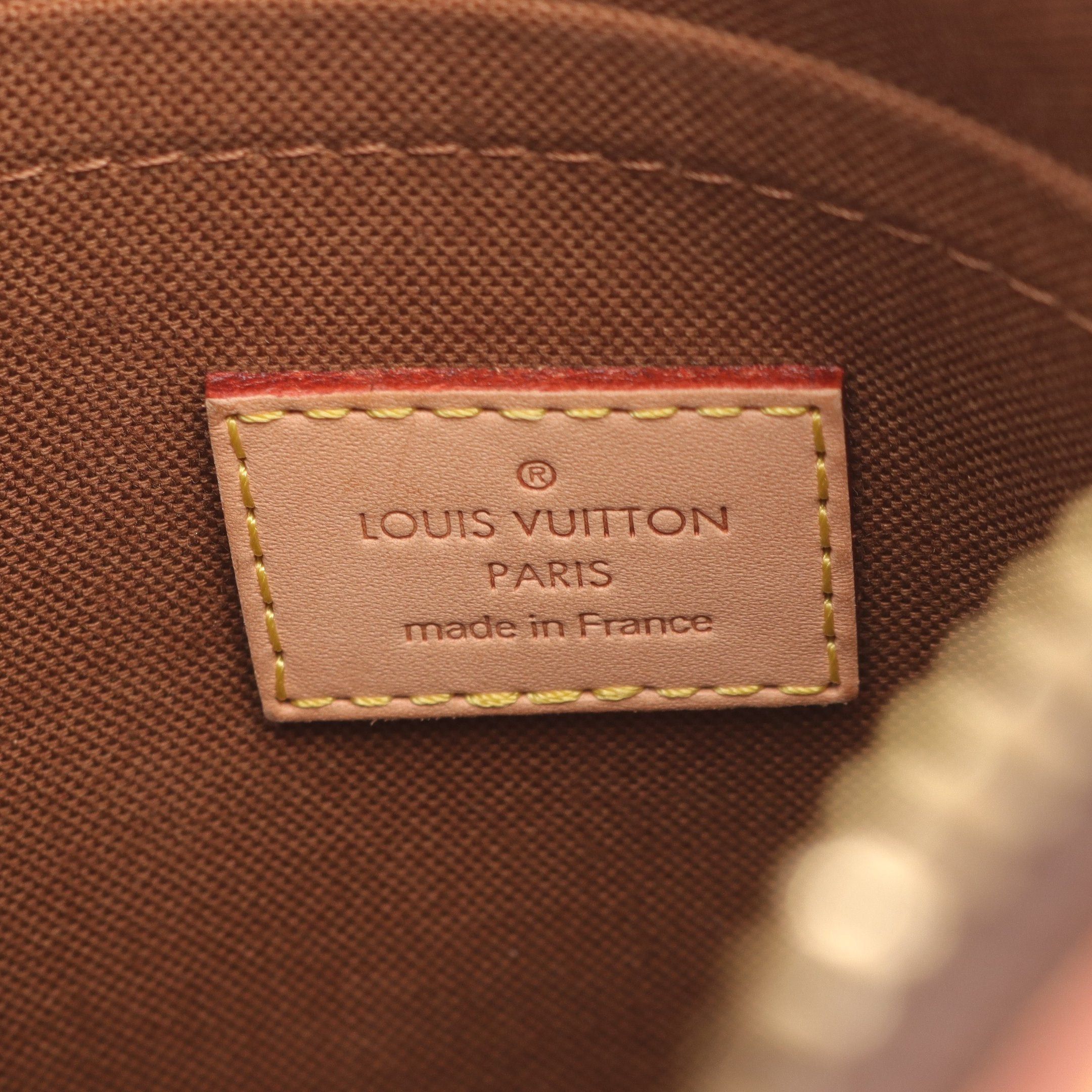 Louis Vuitton Louis Vuitton Odeon Pm Monogram Shoulder Bag Leather Brown Size ONE SIZE - 4 Thumbnail