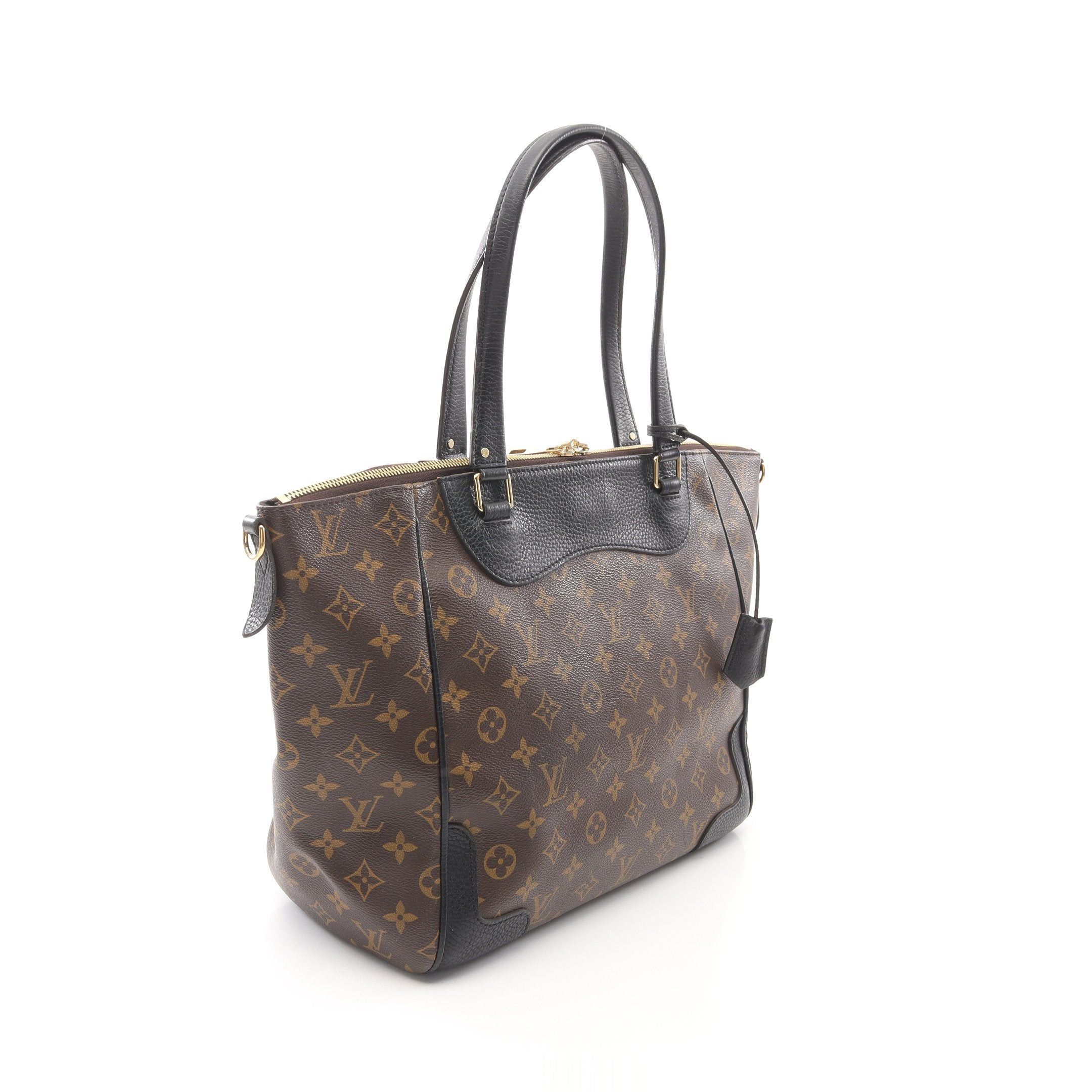 Louis Vuitton Louis Vuitton Estrella Monogram Handbag Tote Bag Leather Brown Black Size ONE SIZE - 2 Thumbnail