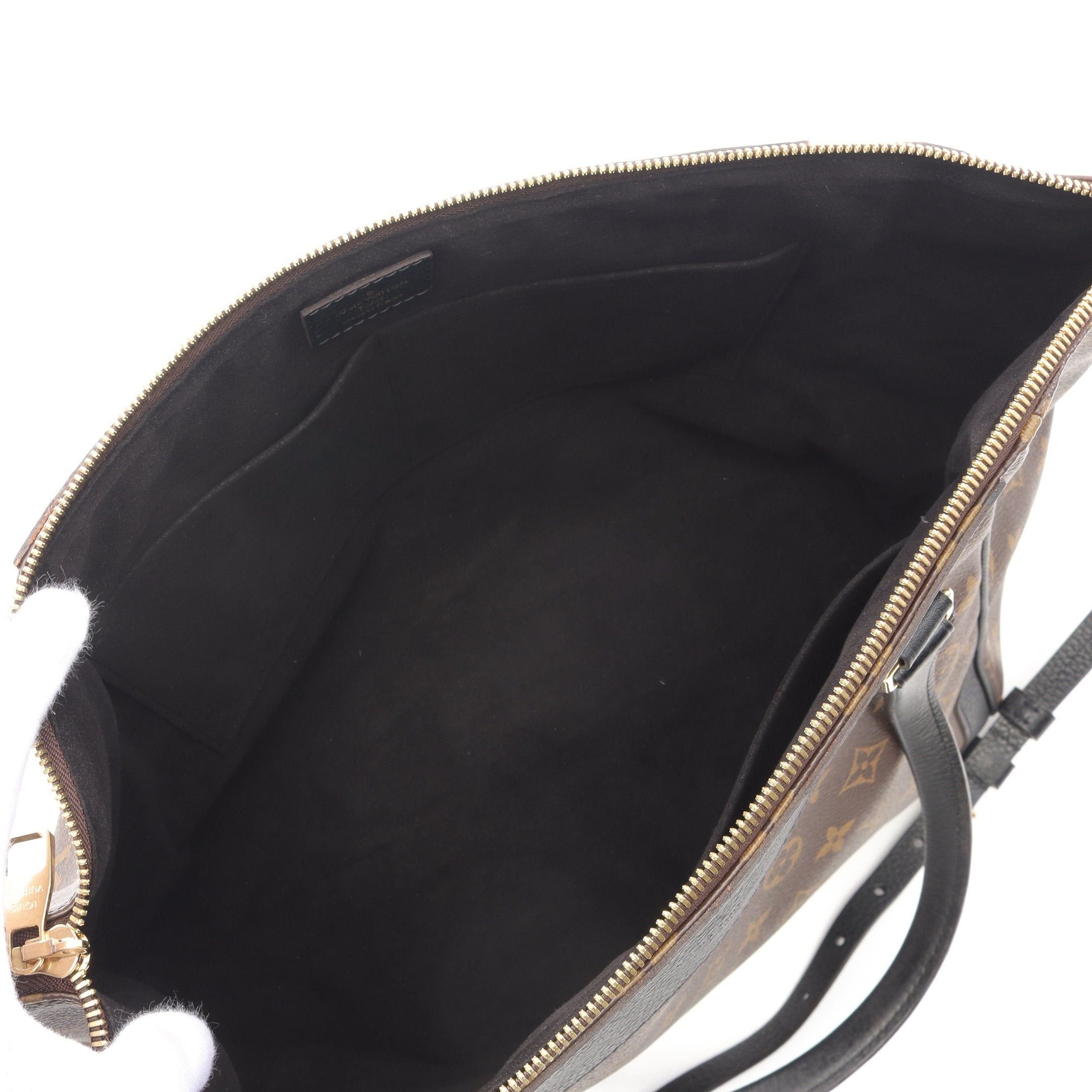 Louis Vuitton Louis Vuitton Estrella Monogram Handbag Tote Bag Leather Brown Black Size ONE SIZE - 3 Thumbnail