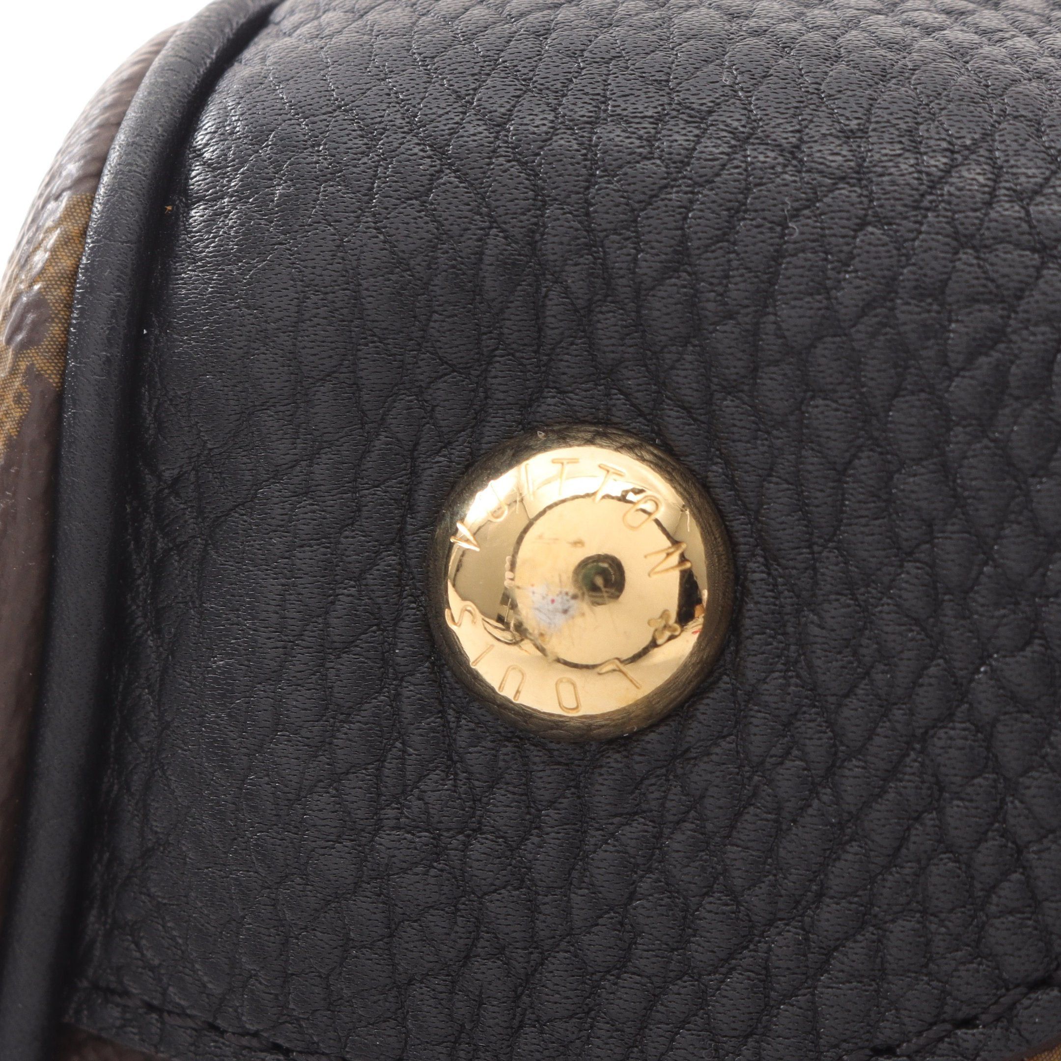 Louis Vuitton Louis Vuitton Estrella Monogram Handbag Tote Bag Leather Brown Black Size ONE SIZE - 11 Thumbnail