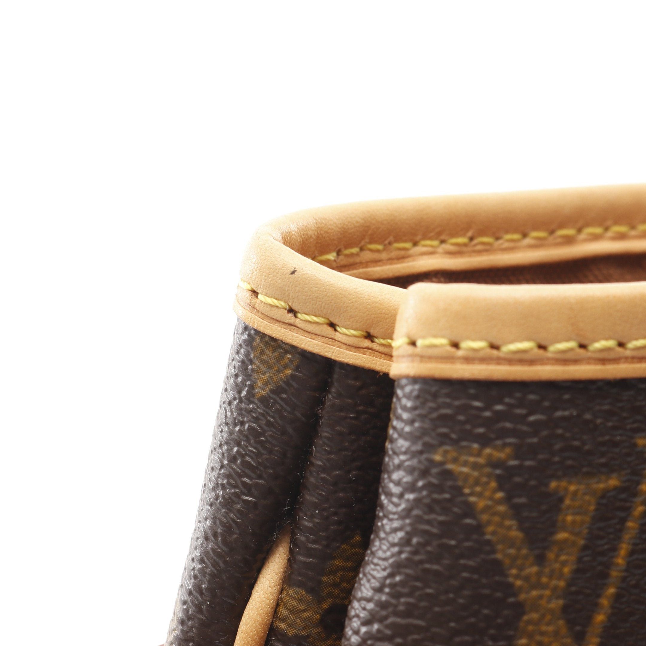 Louis Vuitton Louis Vuitton Batignolles Vertical Monogram Shoulder Bag Tote Leather Brown Size ONE SIZE - 9 Thumbnail