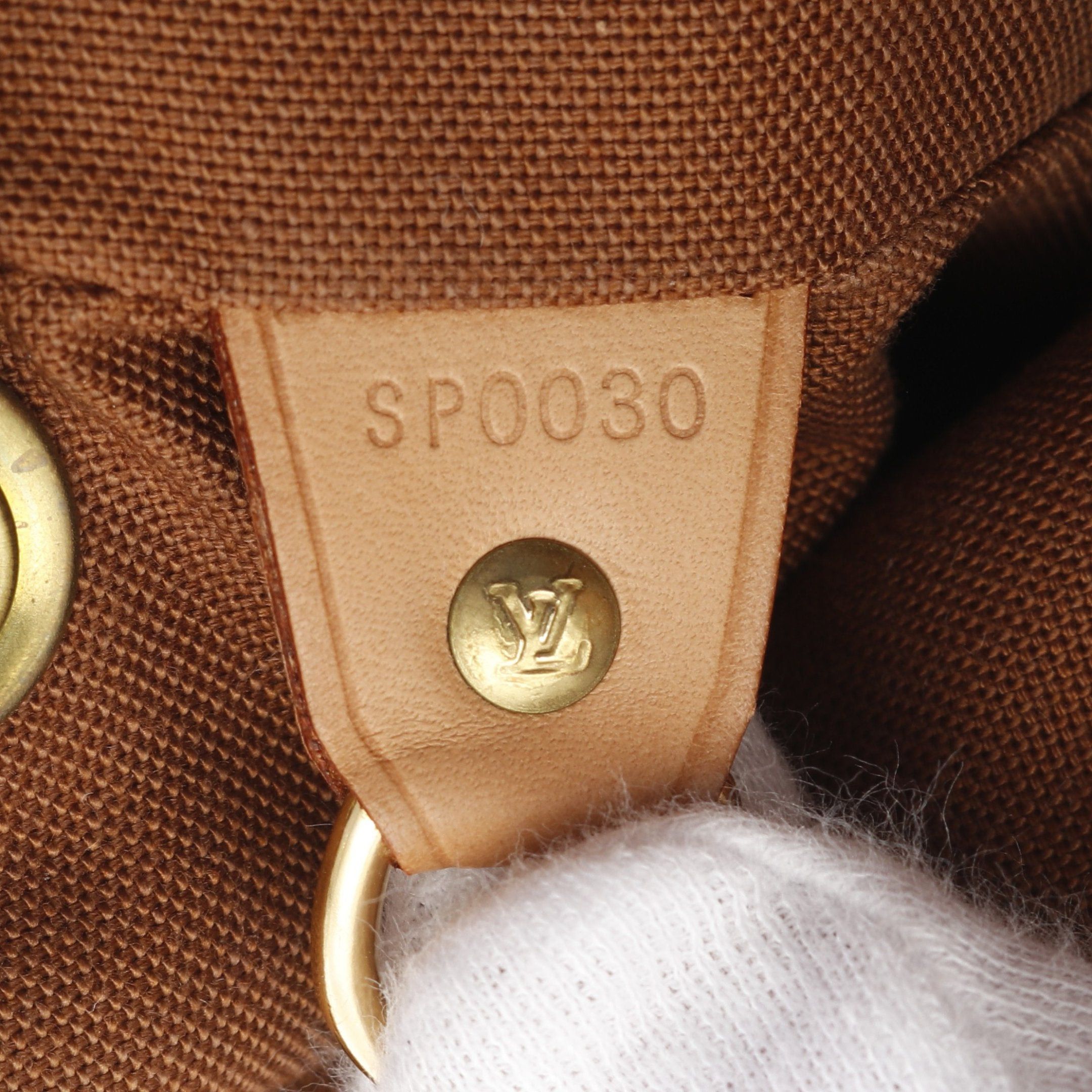 Louis Vuitton Louis Vuitton Montsouris Mm Monogram Backpack Rucksack Leather Brown Size ONE SIZE - 5 Thumbnail
