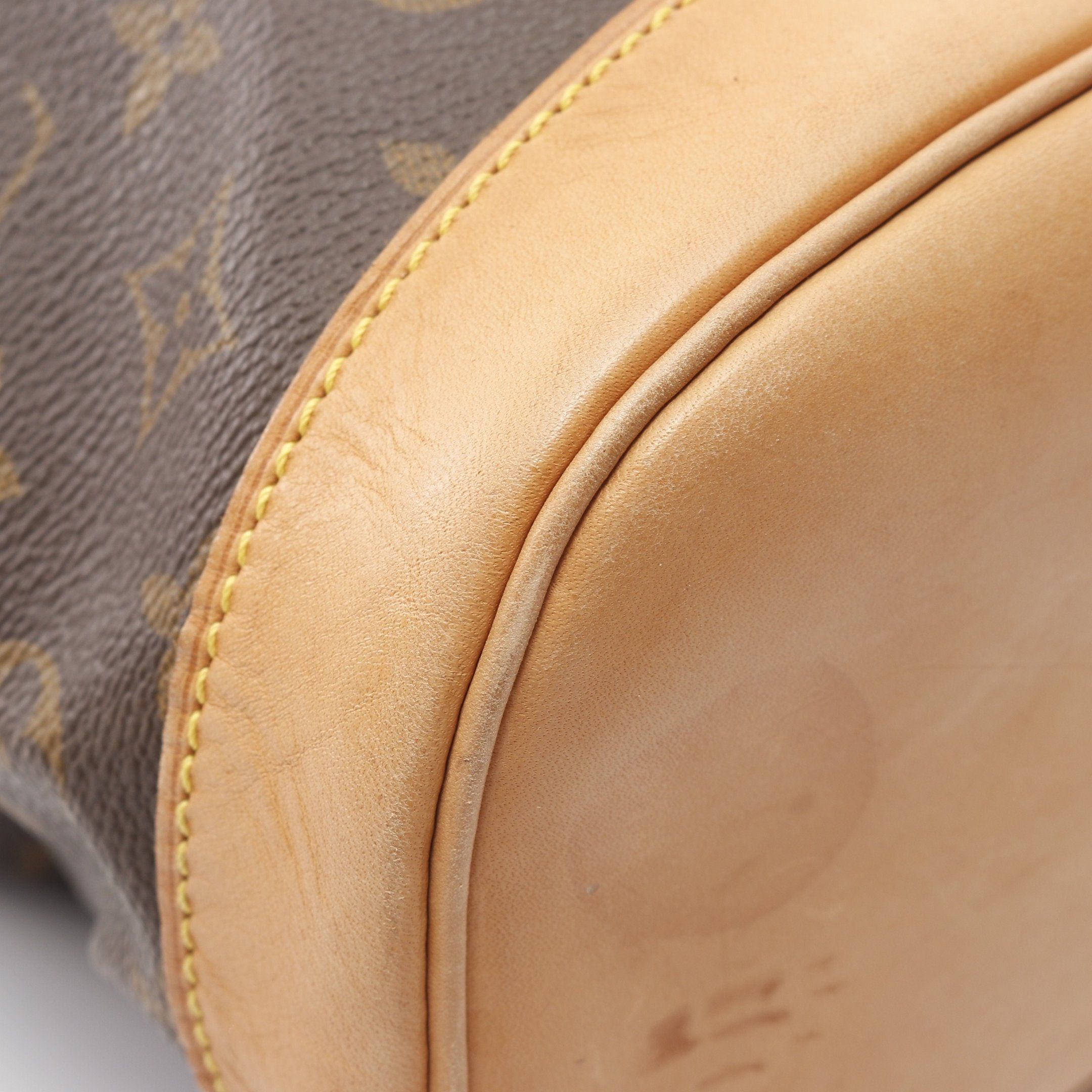 Louis Vuitton Louis Vuitton Montsouris Mm Monogram Backpack Rucksack Leather Brown Size ONE SIZE - 6 Thumbnail