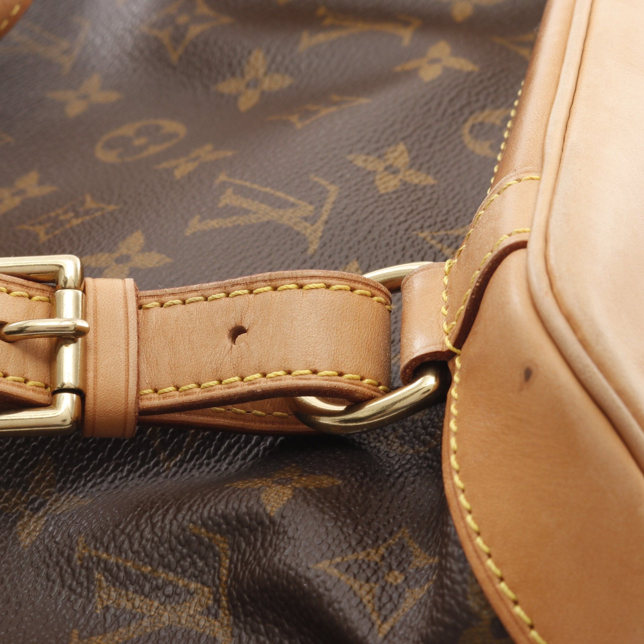 Louis Vuitton Louis Vuitton Montsouris Mm Monogram Backpack Rucksack Leather Brown Size ONE SIZE - 8 Thumbnail