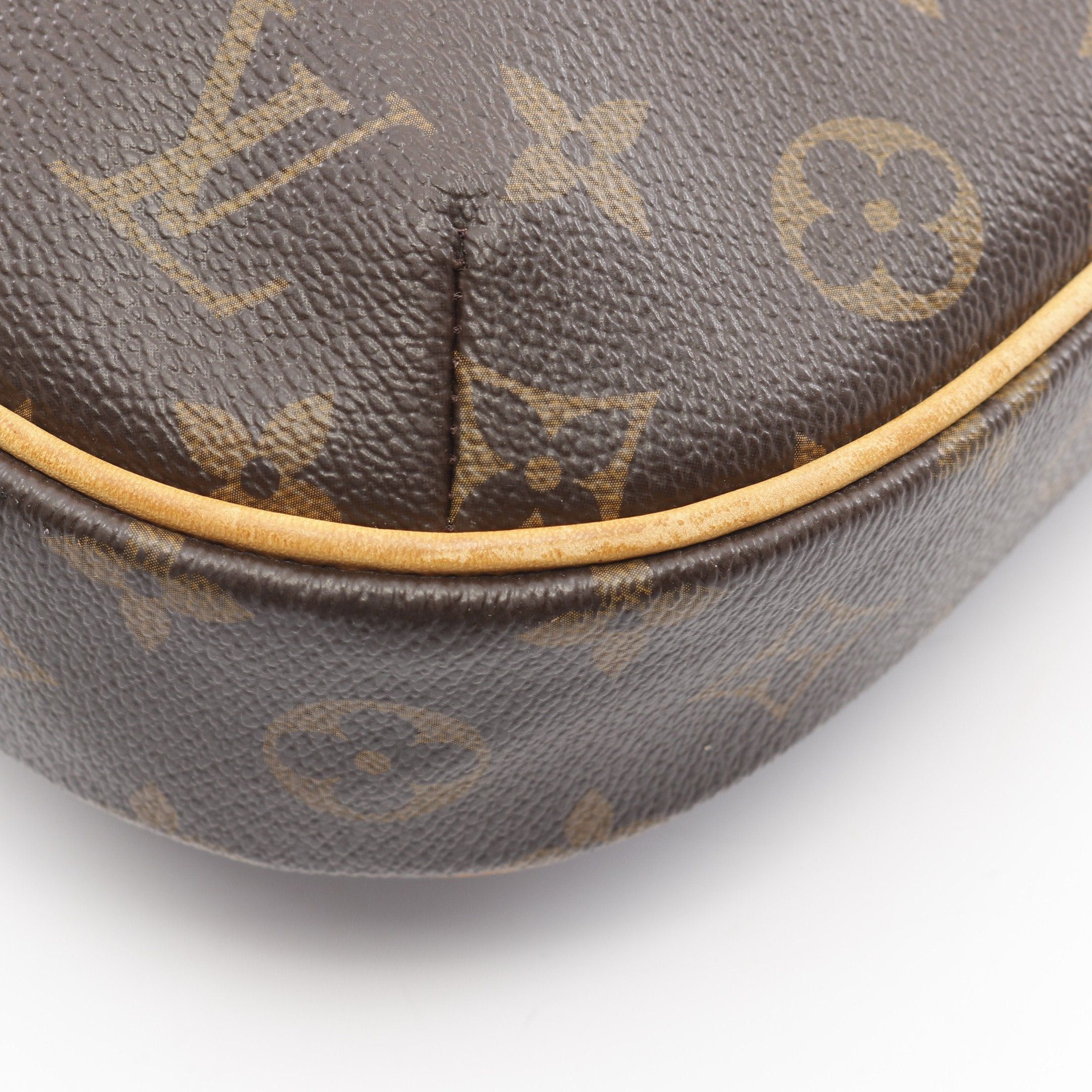 Louis Vuitton Louis Vuitton Odeon Pm Monogram Shoulder Bag Leather Brown Size ONE SIZE - 8 Thumbnail