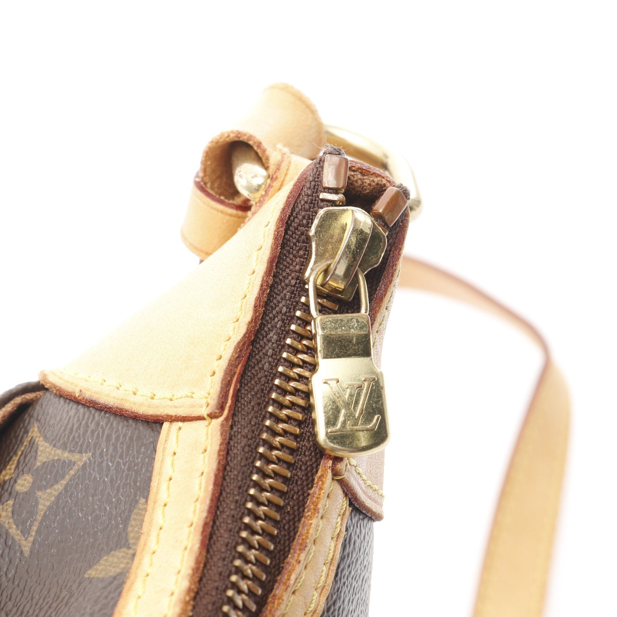 Louis Vuitton Louis Vuitton Odeon Pm Monogram Shoulder Bag Leather Brown Size ONE SIZE - 10 Thumbnail